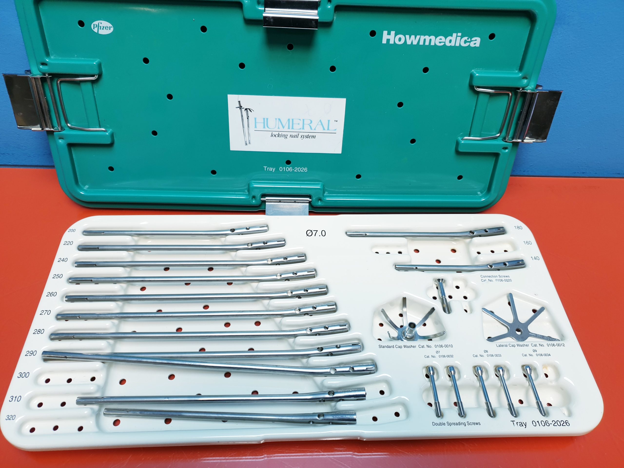 HOWMEDICA Humeral Locking Nail System NO. 0106-2026 — image 1 of 5