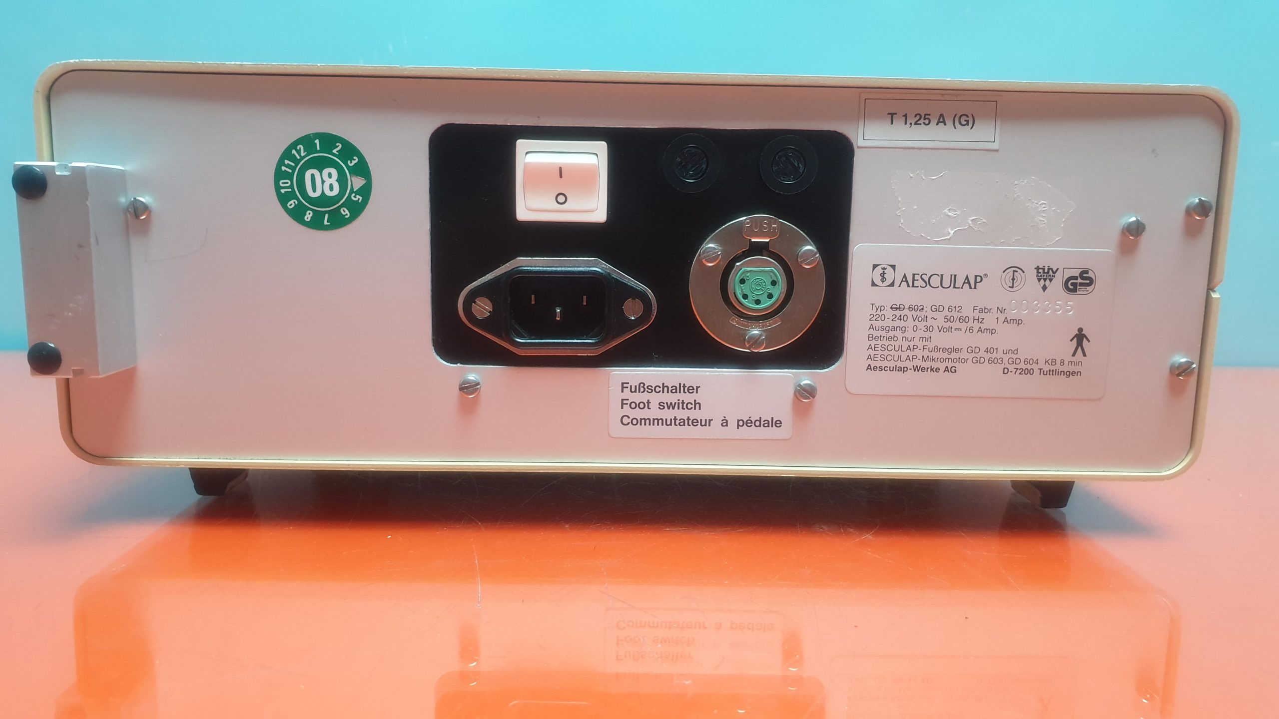 Aesculap Mikrotron 60 chirurgischer Bohrer Chirurgie-System thumbnail 2