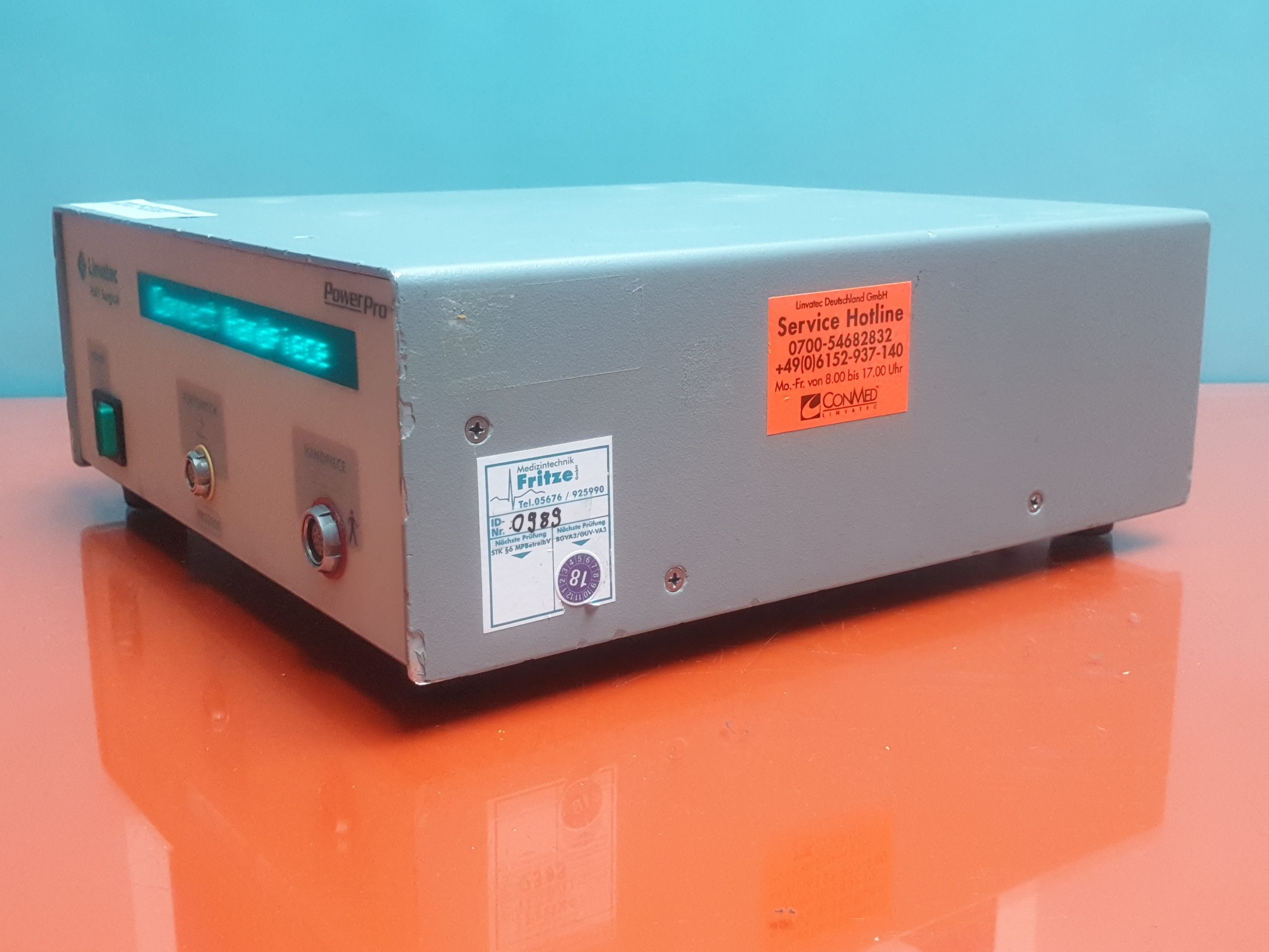 Linvatec Hall Power Pro 2000 Controller Console Pro2000 thumbnail 3