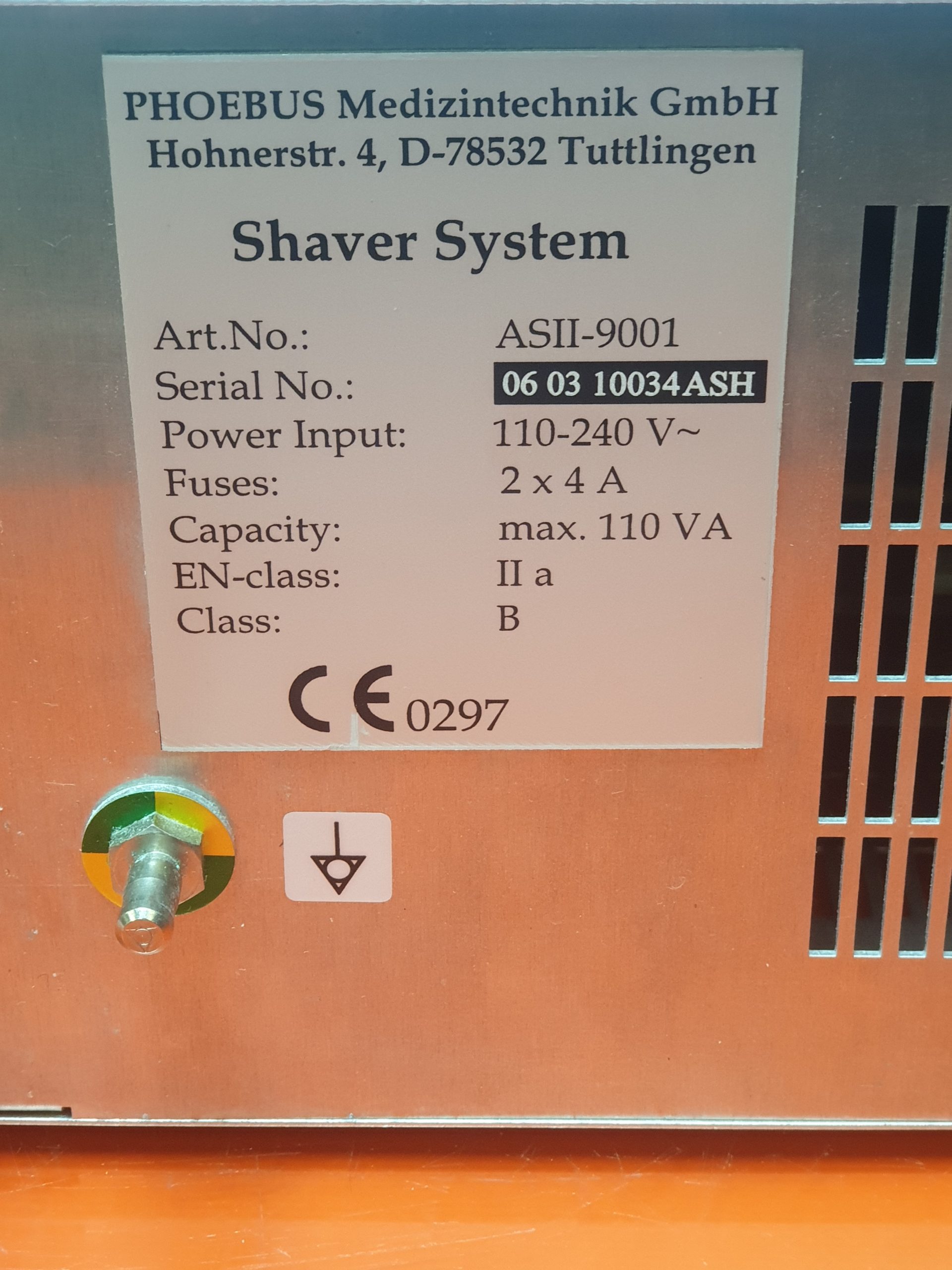 Handke Medoizintechnik HMI ASH-9001 // ASH9001 Shaver System Shaver thumbnail 3