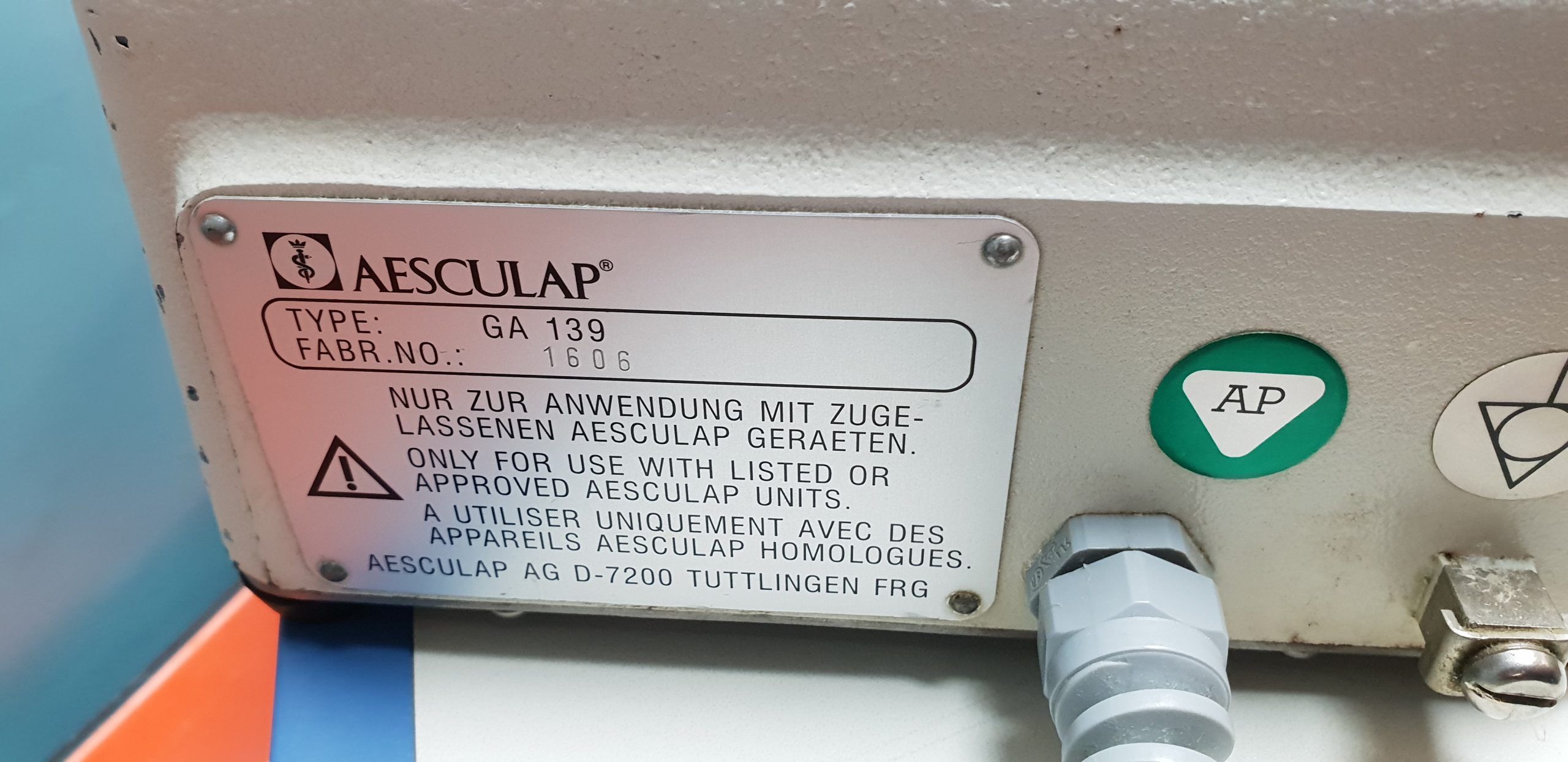 AESCULAP Elan-e // ELAN E GA-139 Electrosurgical Unit / Chiruirgiemotor mit Accessories thumbnail 5