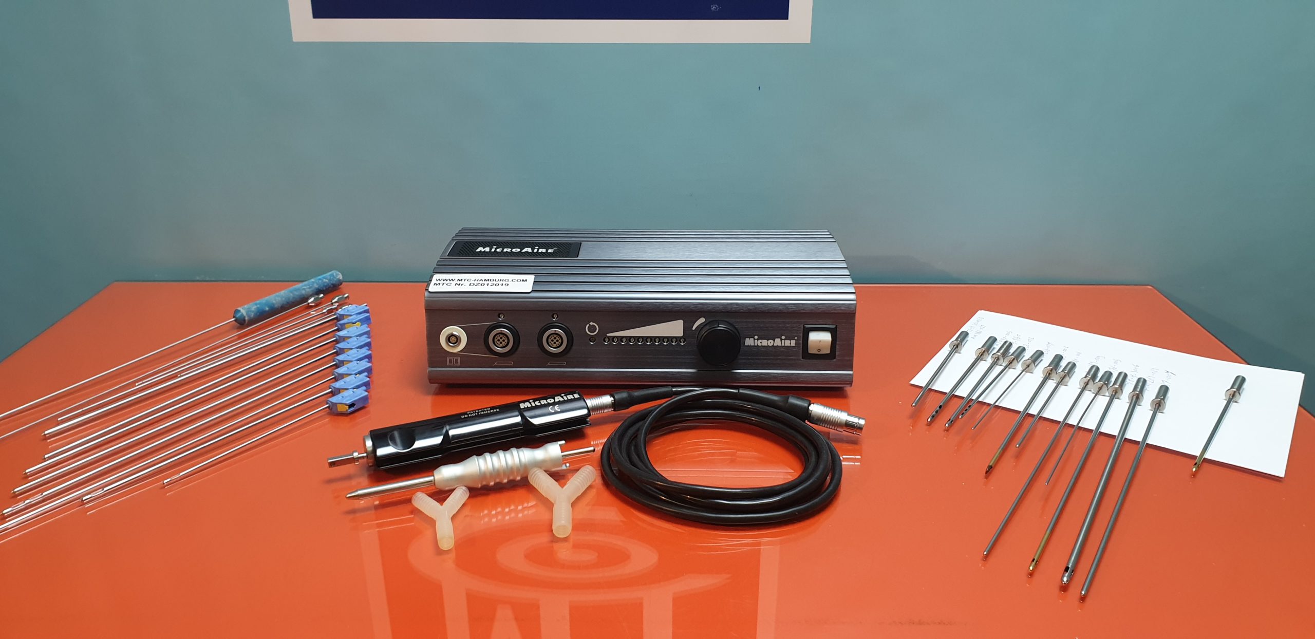 MicroAire Liposuction Lipo Suction Surgical System Base + HandPiece Autoclave + Accessories — image 1 of 8