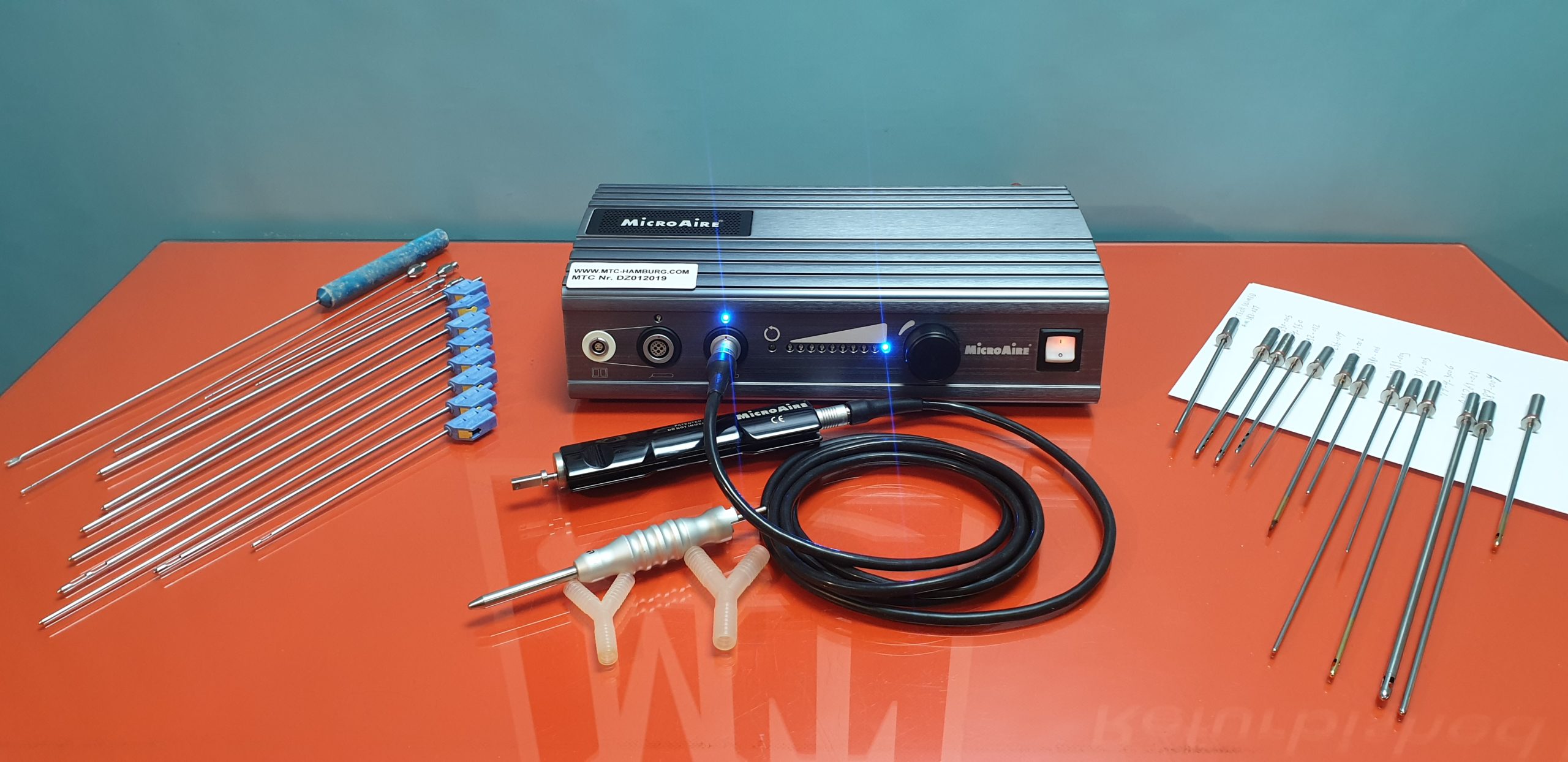 MicroAire Liposuction Lipo Suction Surgical System Base + HandPiece Autoclave + Accessories thumbnail 5