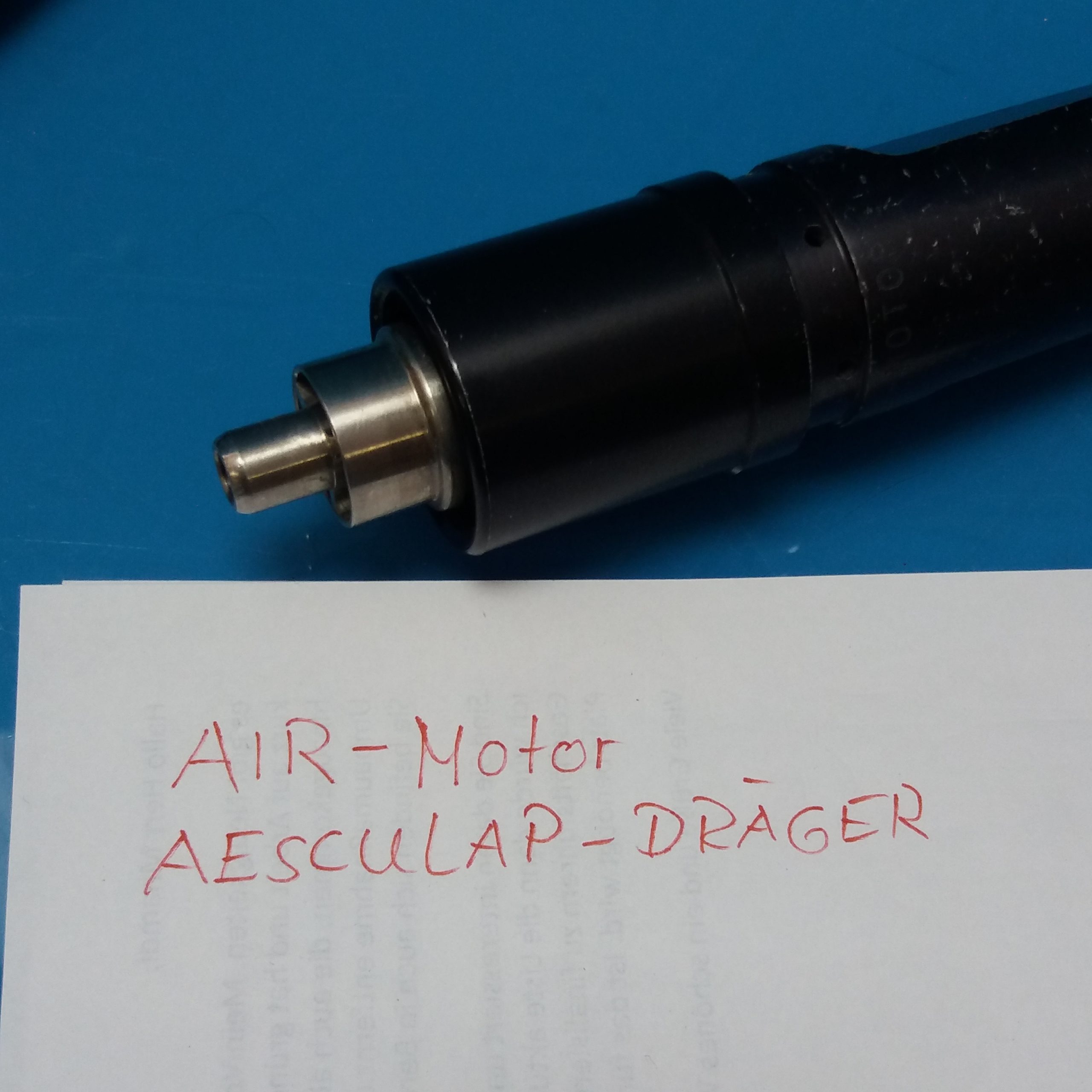 Aesculap-Dräger Air-Motor Druckluftschlauch // Aesculap GA466R Anschluss thumbnail 3