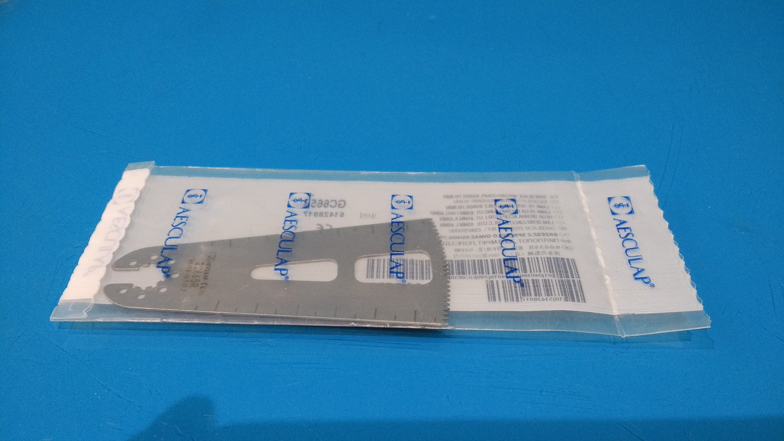 Aesculap GC665R . Sagittal saw blades thumbnail 2