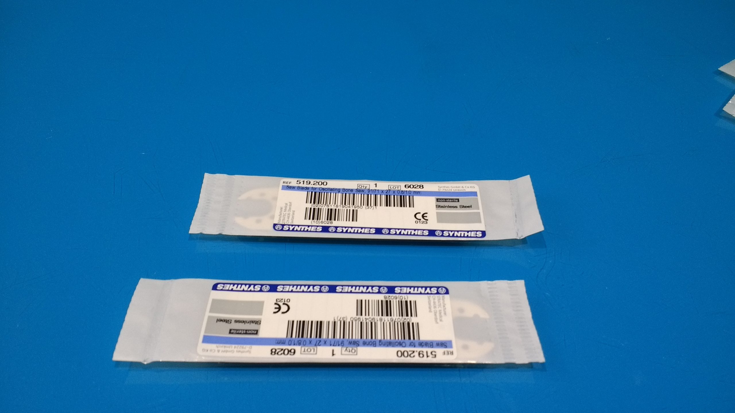 Synthes 519.200 Saw Blades. For oscillating saws thumbnail 4