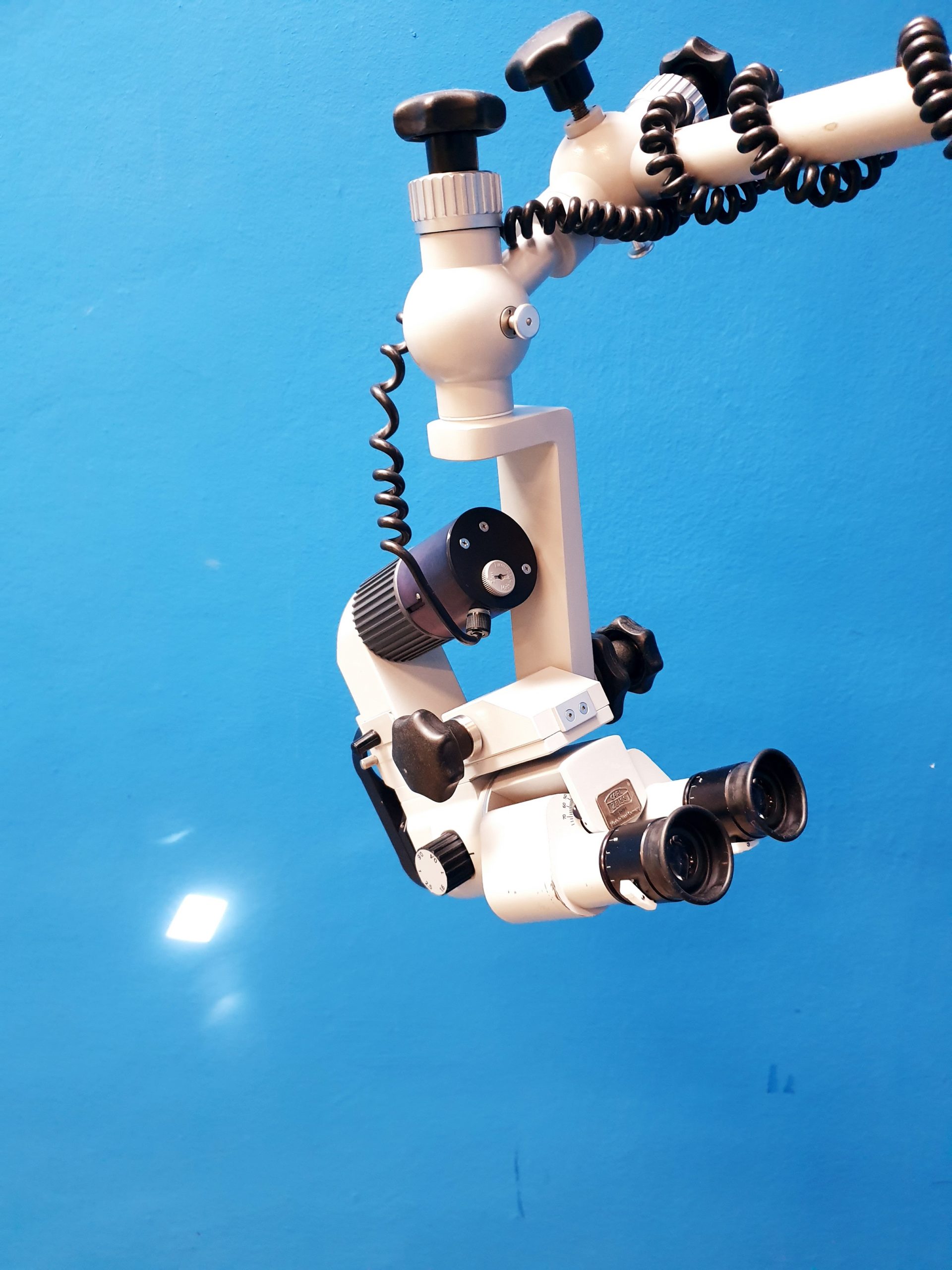 ZEISS OPMI 1 // OPMI-1 mit Fokusmotor STATIVFUSS S — F=160 // F=400 // F=200 thumbnail 2