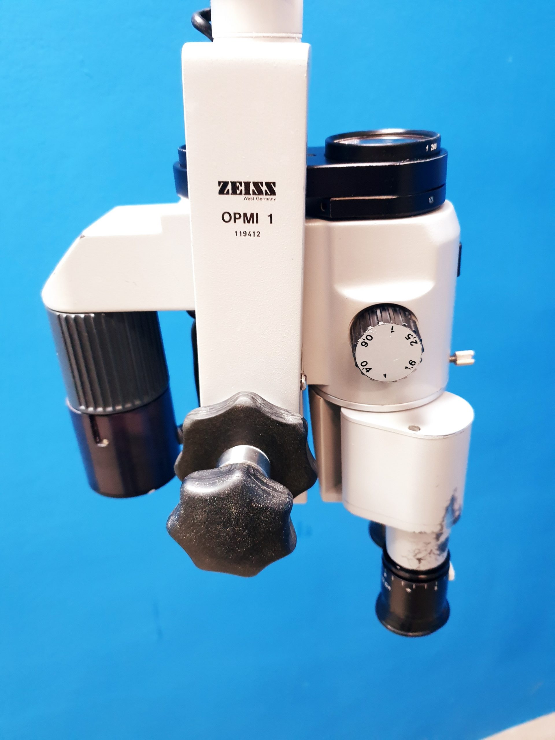 ZEISS OPMI 1 // OPMI-1 mit Fokusmotor STATIVFUSS S — F=160 // F=400 // F=200 thumbnail 9