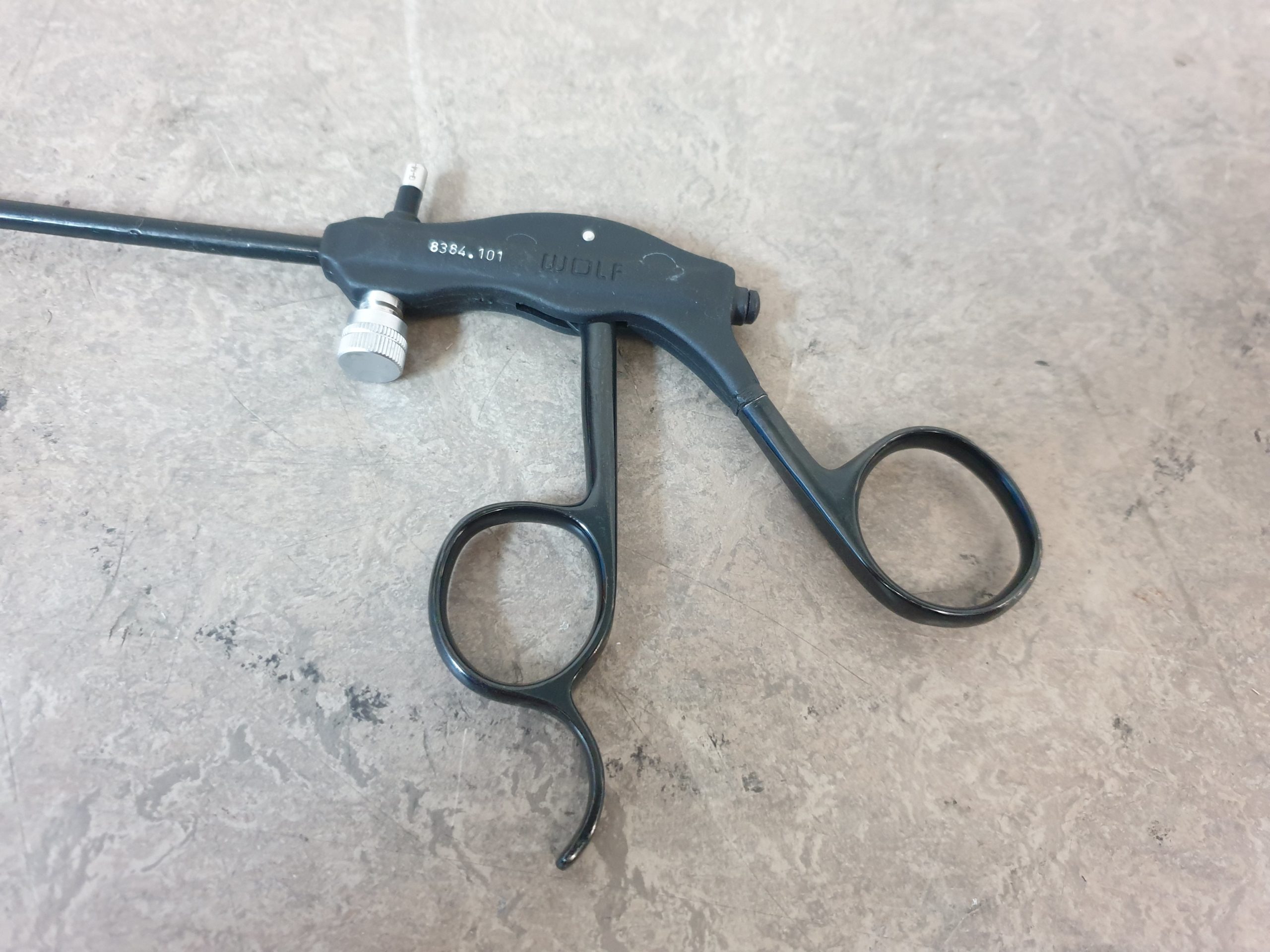 Richard Wolf 8384.101 Biopsy Forceps, Double Spoon Jaws, 5mm, 450mm WL — image 1 of 5