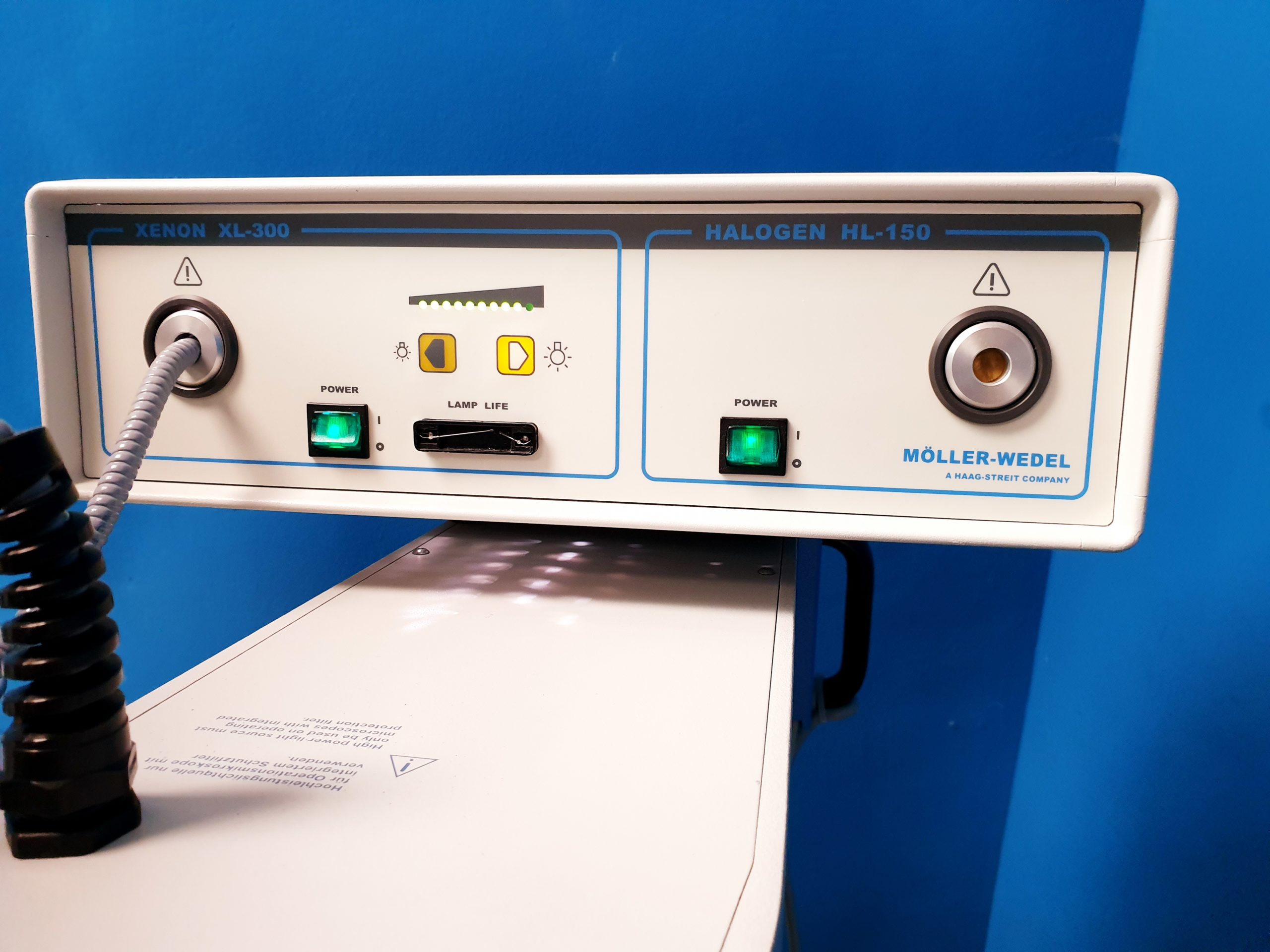 Möller Wedel VM 900 10x 230 … 405 FS3013-300W + XENON XL-300 HL-300 Lichtquelle — thumbnail 3