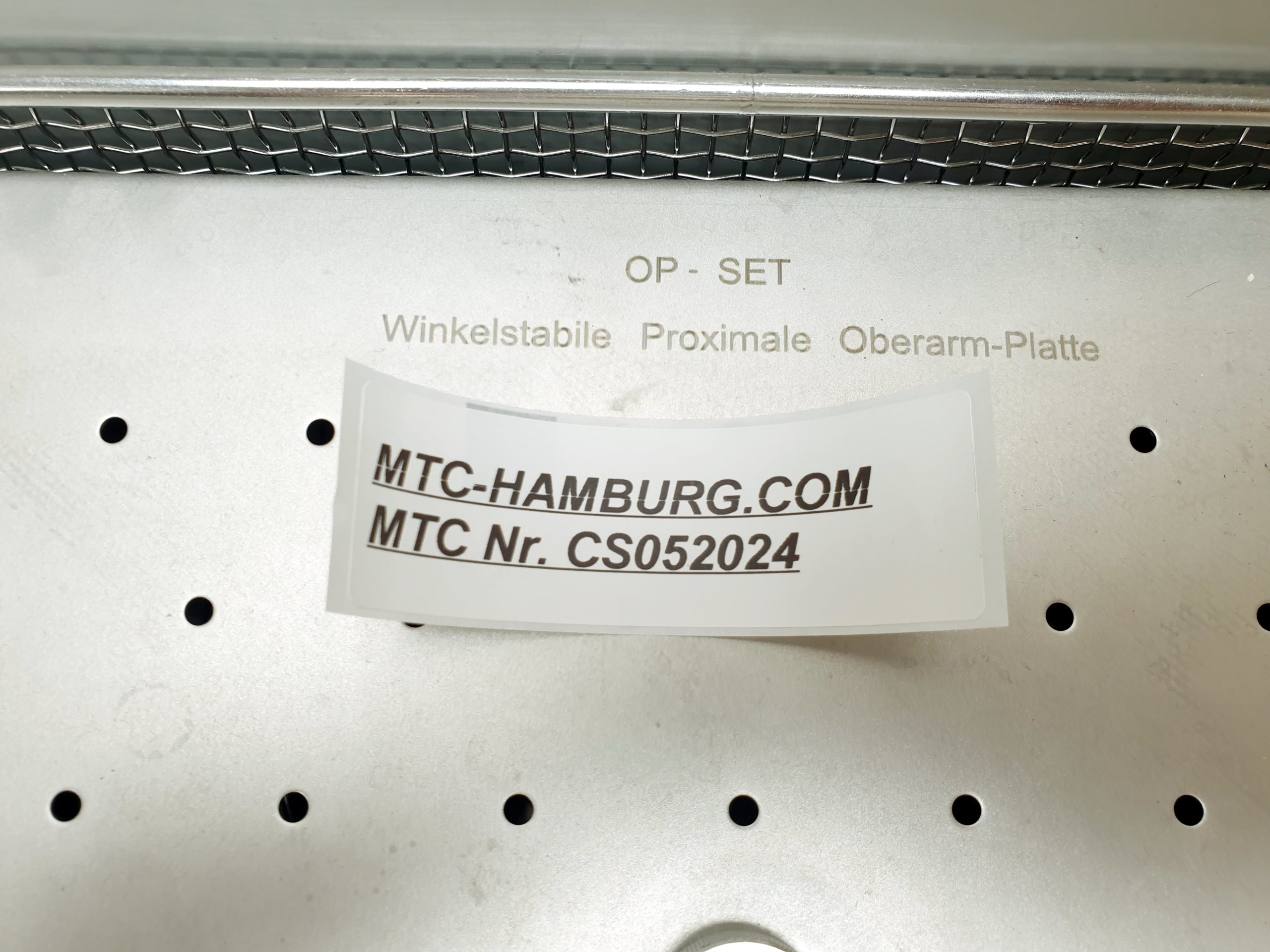 OP Set Winkelstabile Proximale Oberarm-Platte thumbnail 2