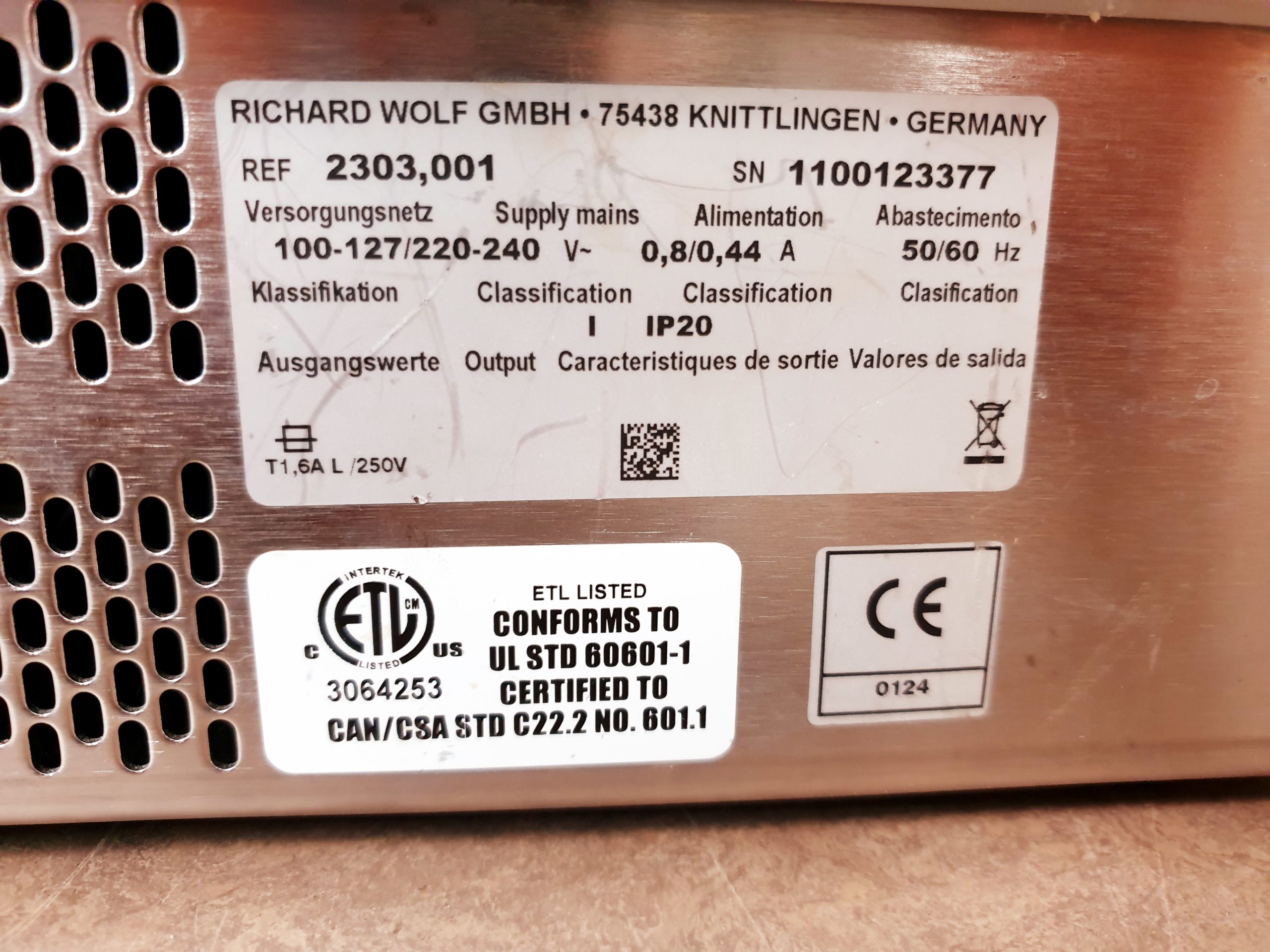 Richard Wolf 2303 Power Control Shaver + Fussspedal thumbnail 7