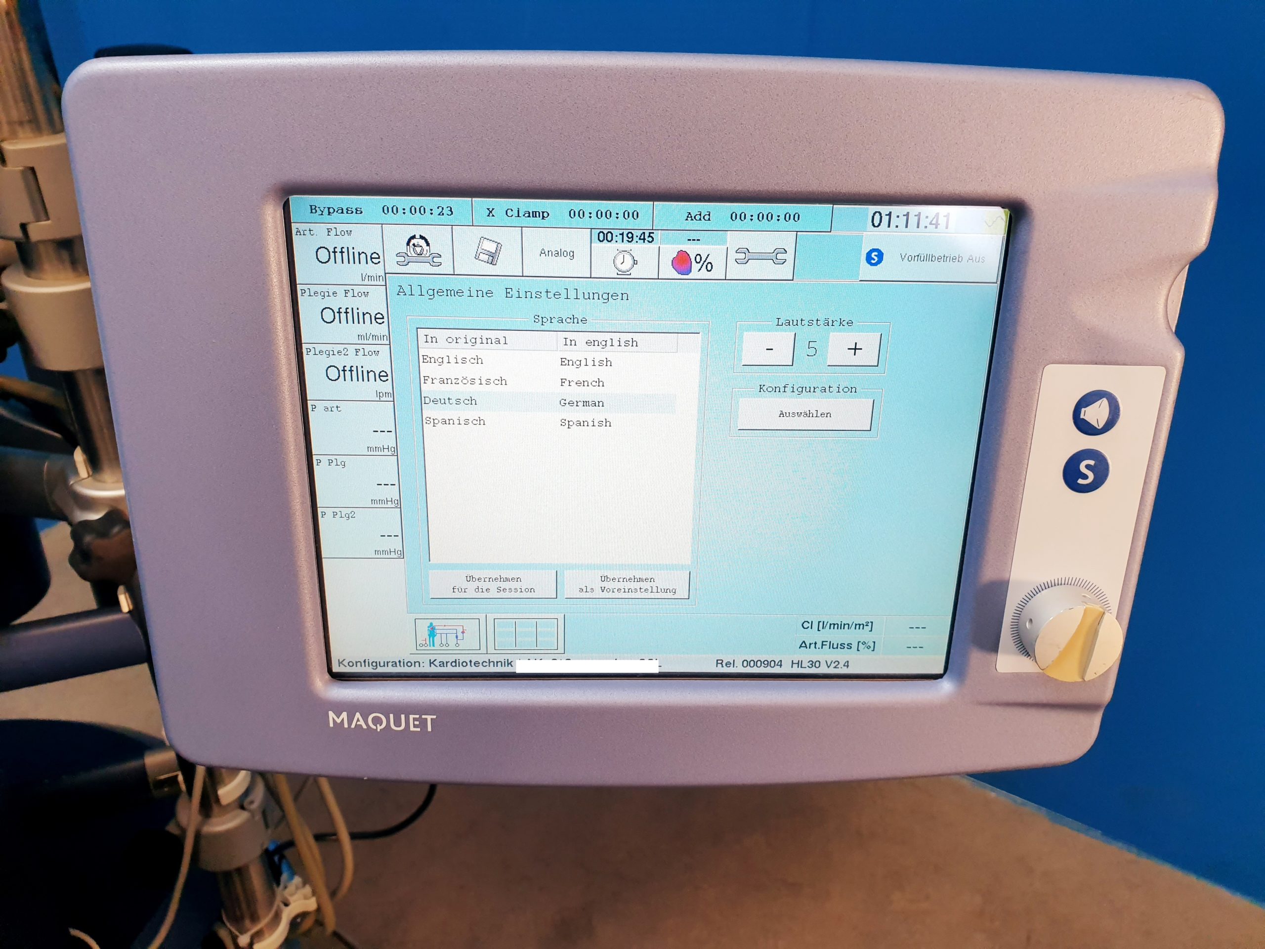 MAQUET Jostra HL30 // HL 30 – Herzlungenmaschine thumbnail 9