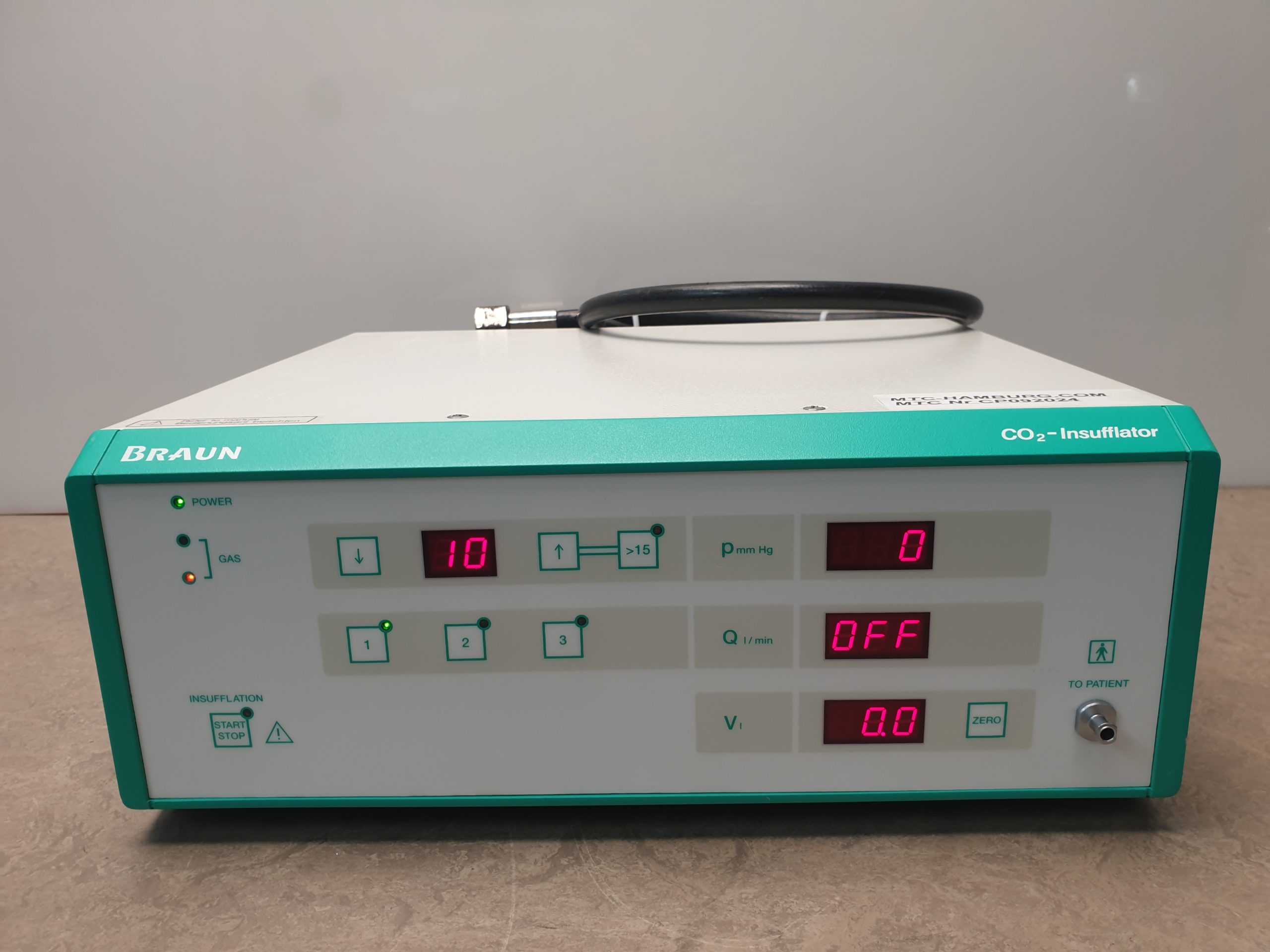 BBraun PG010 CO2 Insufflator thumbnail 2