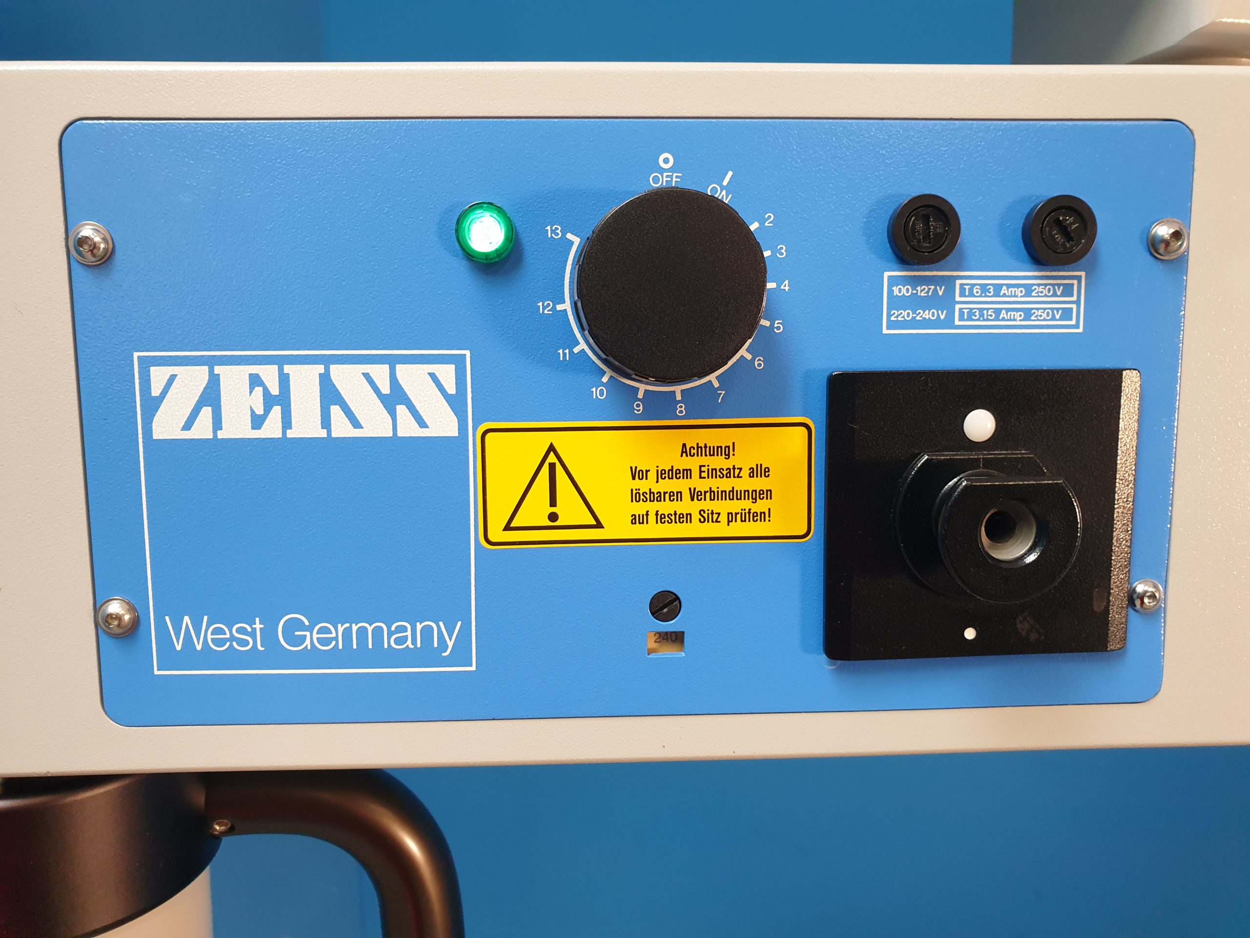 Karl Zeiss Zeiss OPMI MDM Surgical Microscope with Universal S21 Stand 12,5x Objectives thumbnail 6