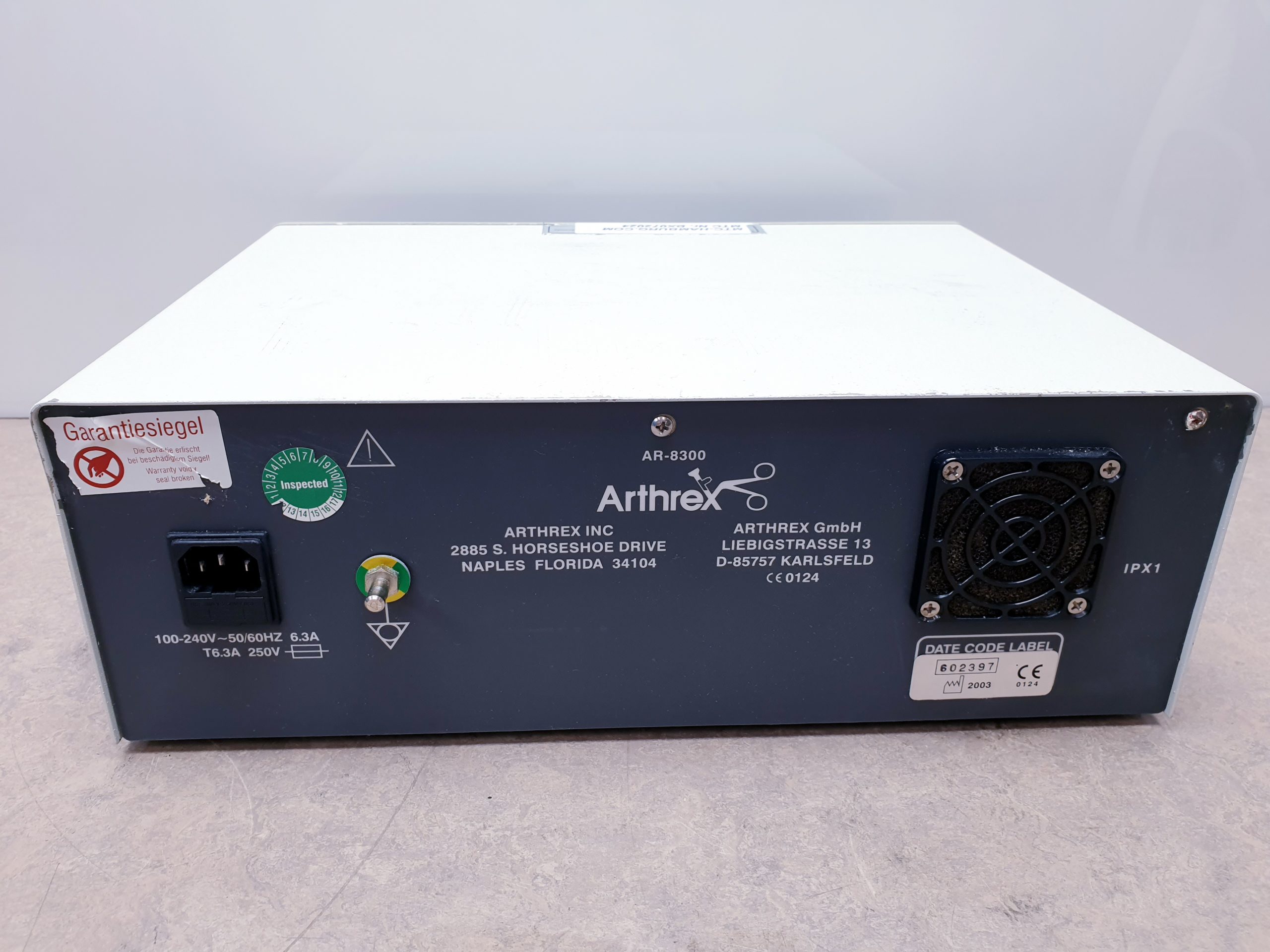 Arthrex AR-8300 Adapter Power System II Shaver + AR-8310 Fußschalter thumbnail 5