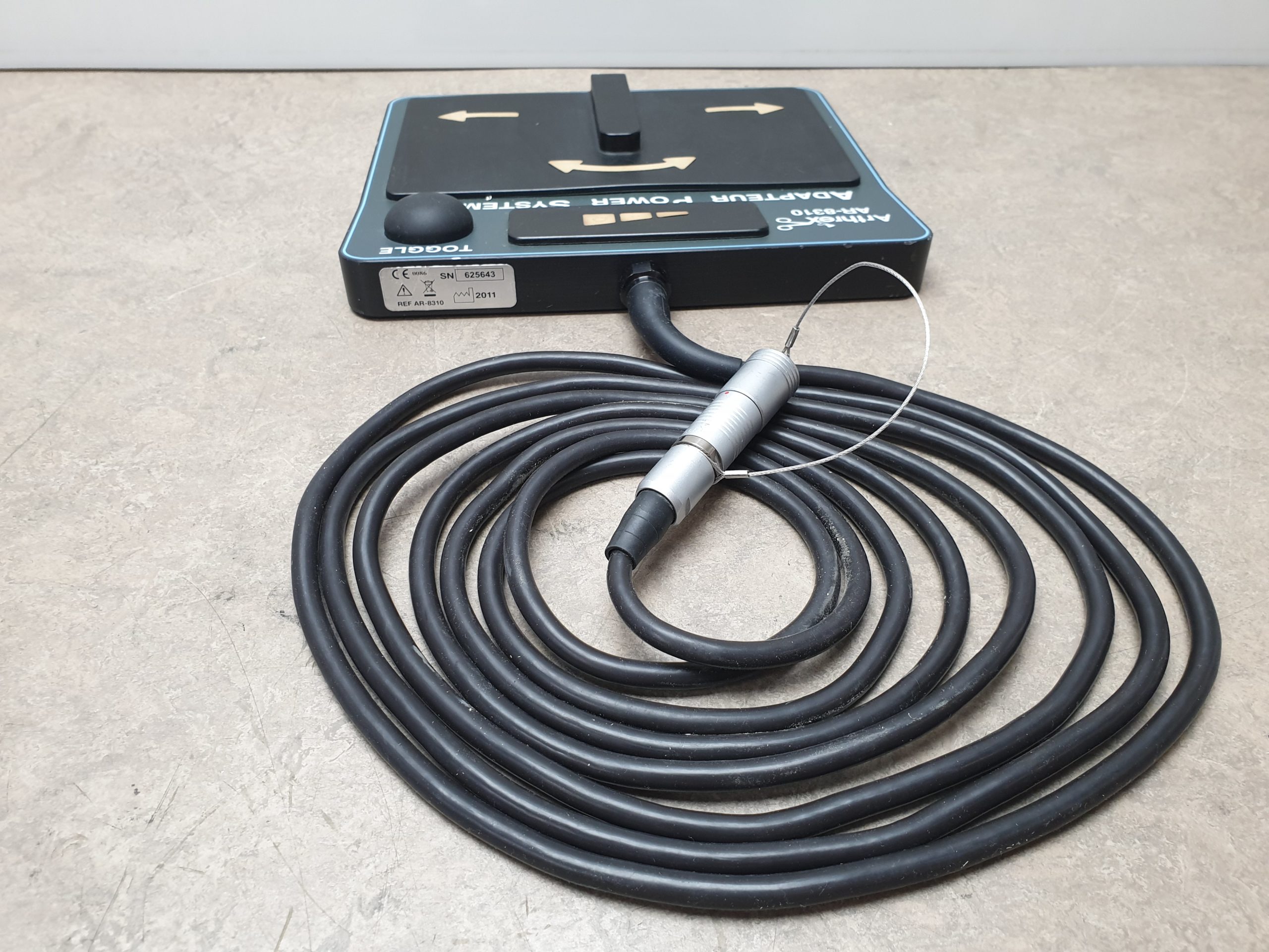 Arthrex AR-8300 Adapter Power System II Shaver + AR-8310 Fußschalter thumbnail 8