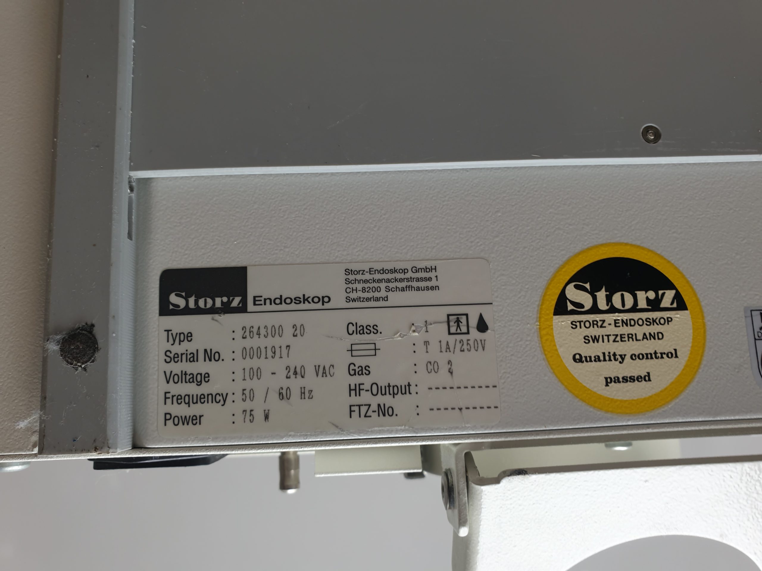 Karl Storz 264300 20 electronic laparoflator thumbnail 5