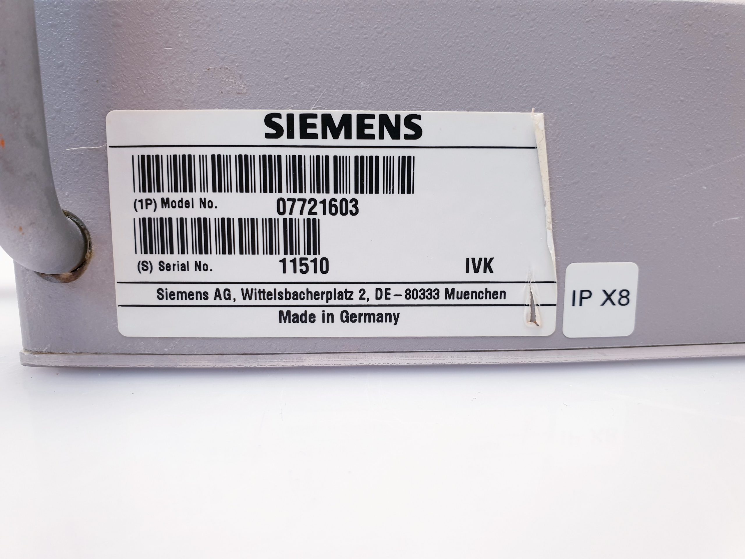 Siemens 07721603 Footswitch thumbnail 6