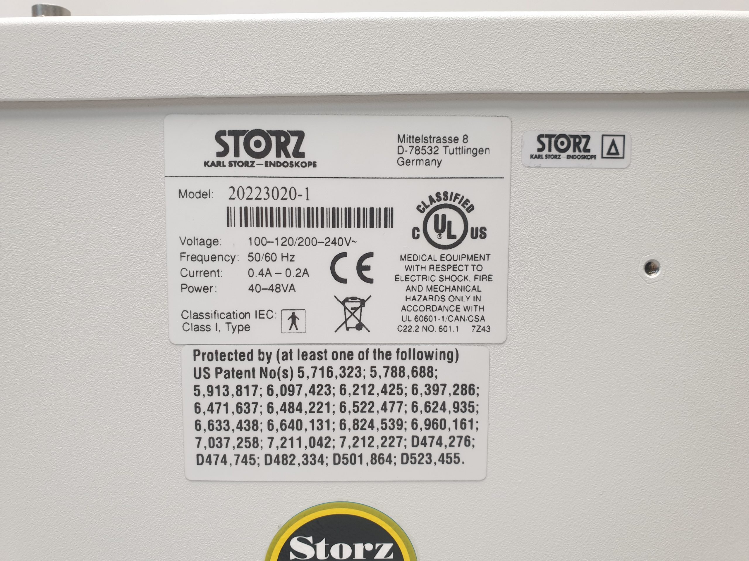 Storz 202230 20 SCB tricam SL II Prozessor thumbnail 11