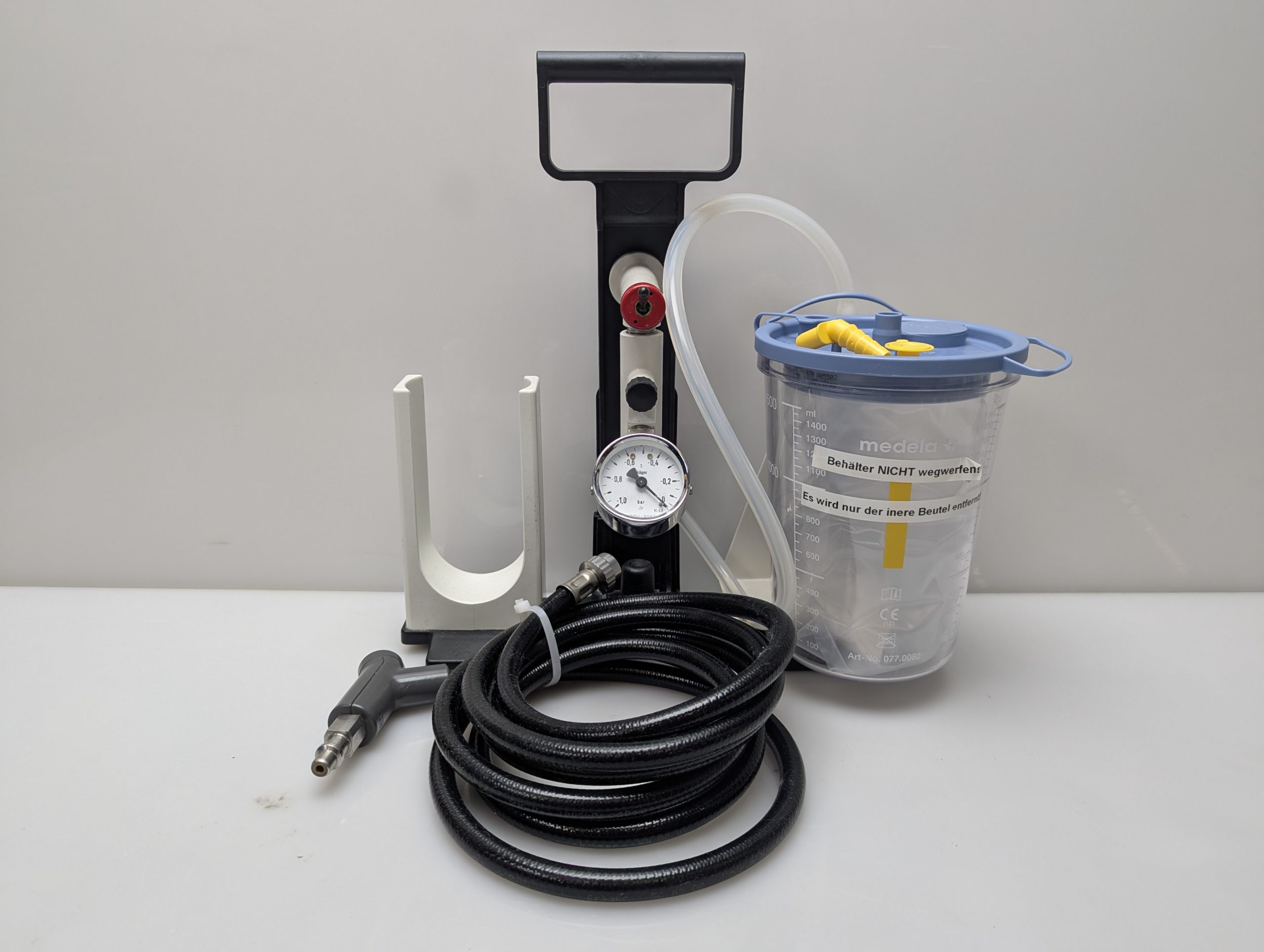 Draeger Dräger absaugung mit Manometer thumbnail 2