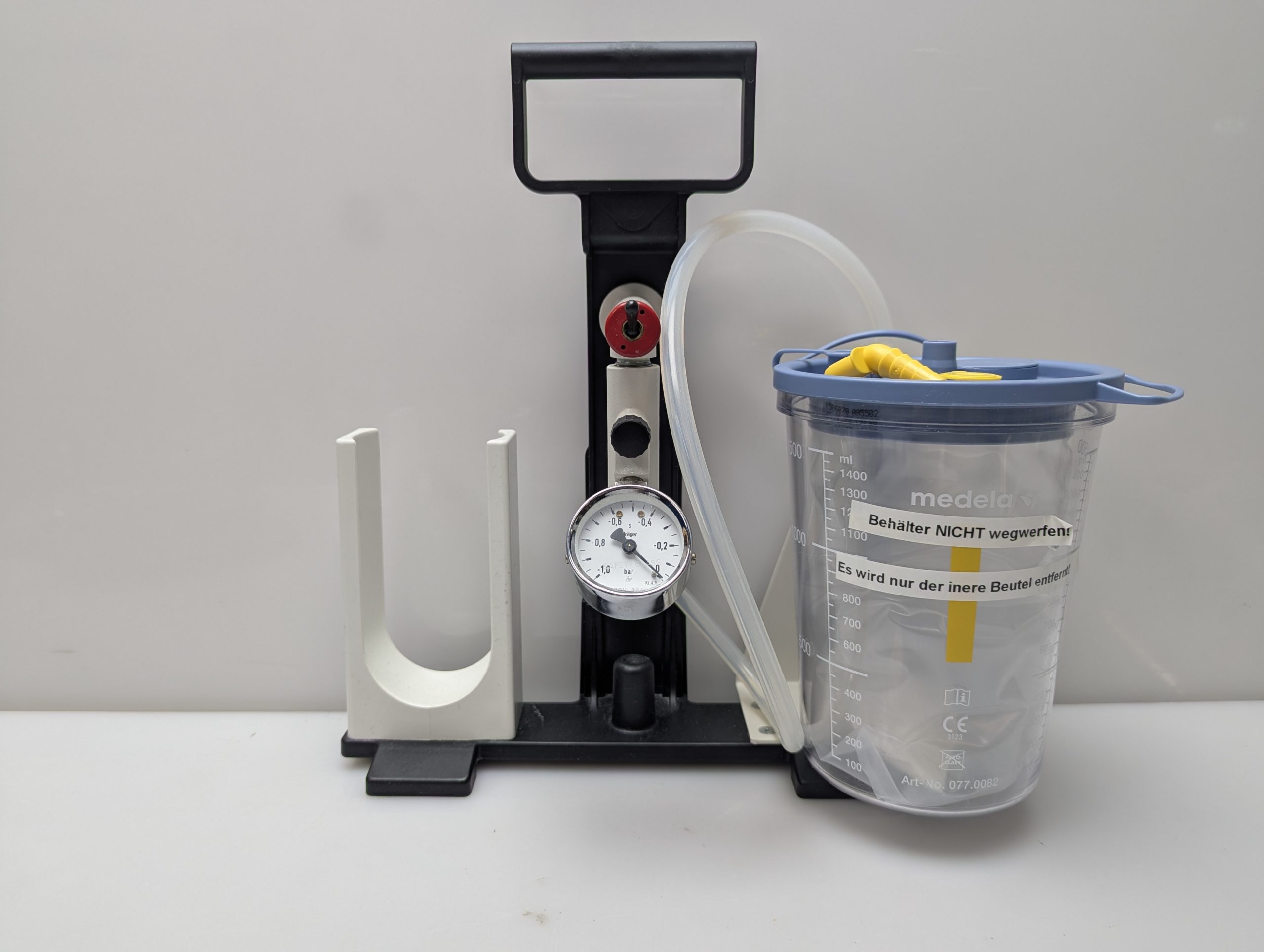 Draeger Dräger absaugung mit Manometer thumbnail 3