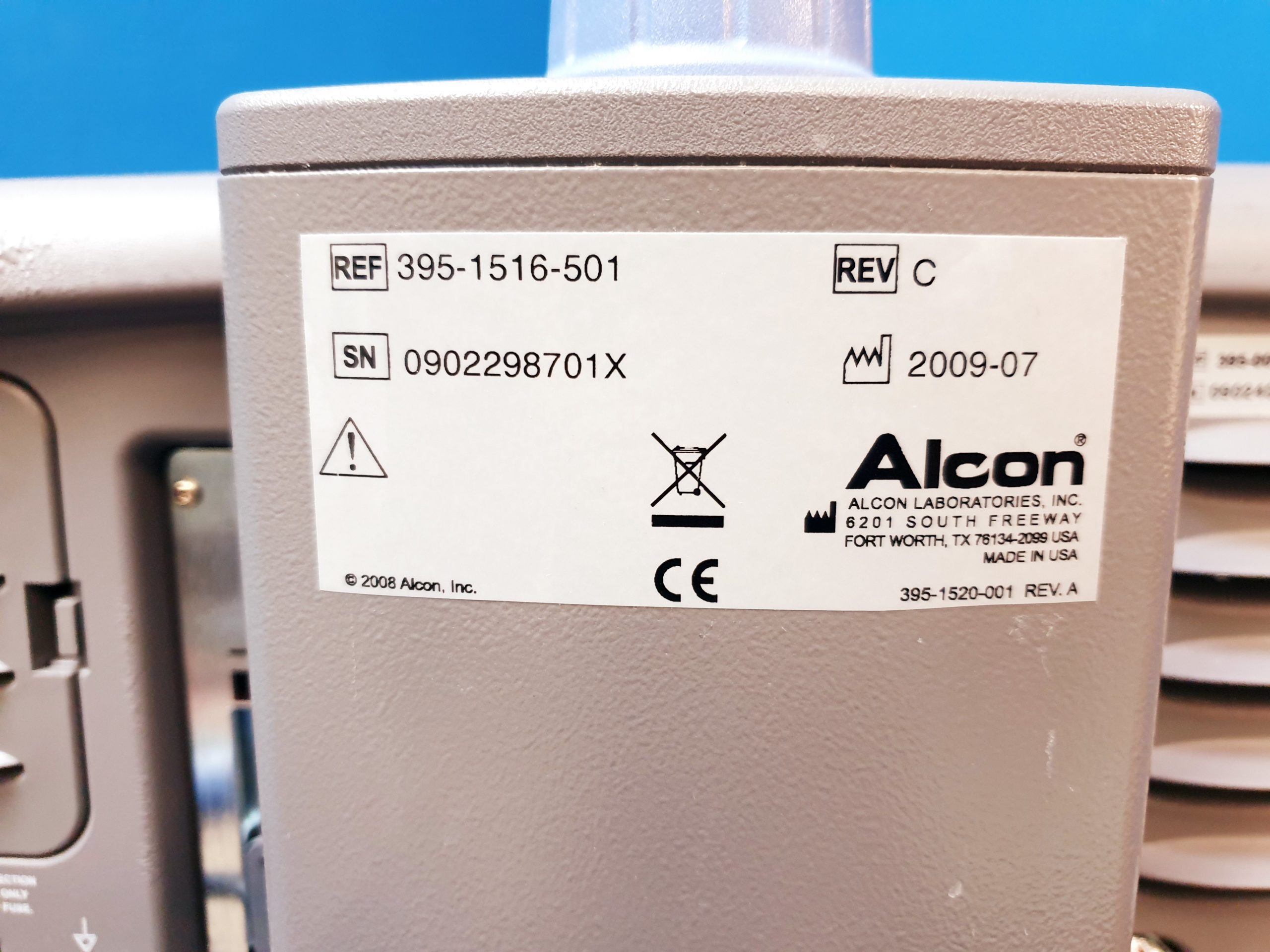 Alcon laureate world phaco system thumbnail 12