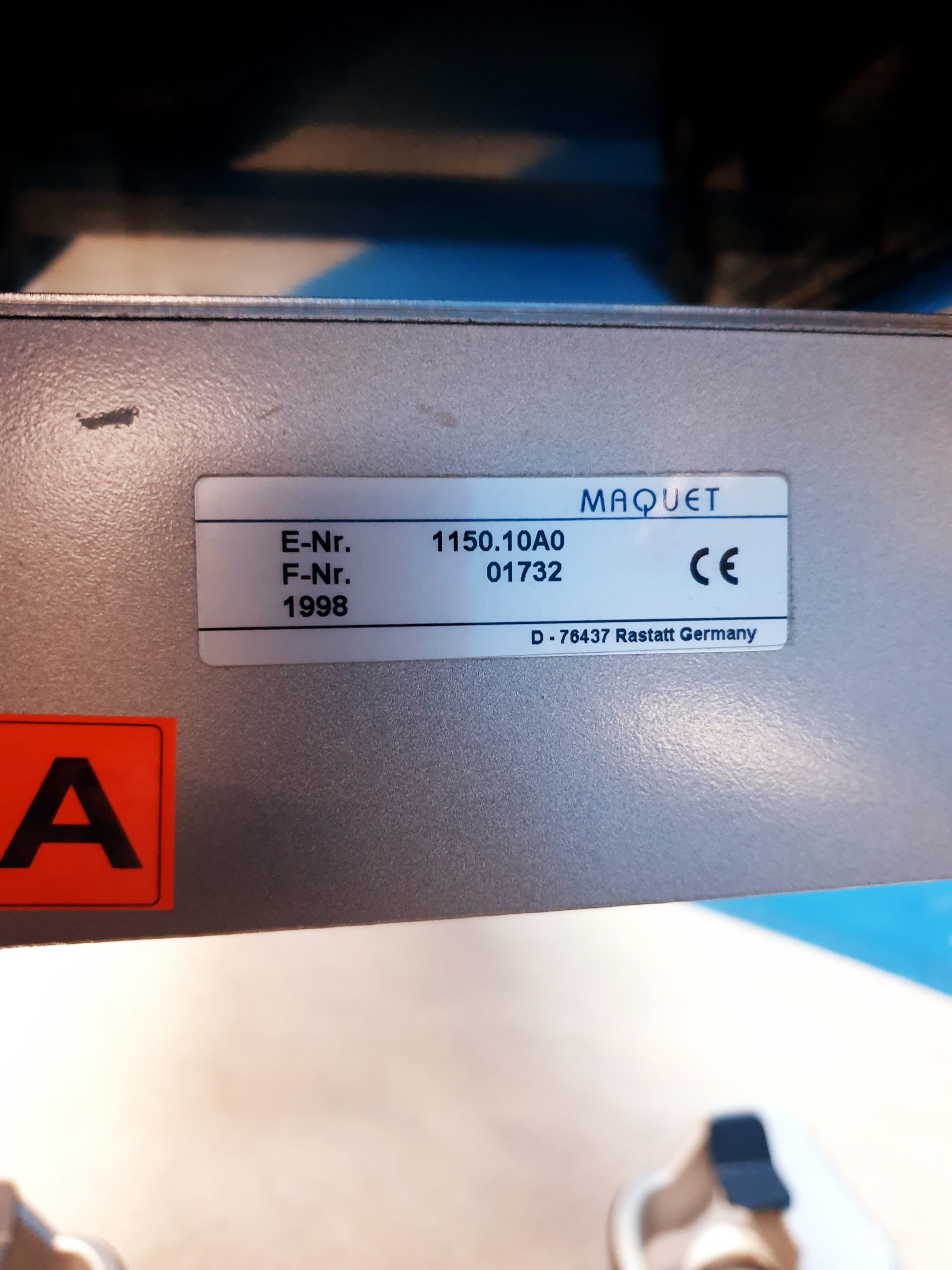 Maquet 1140.61cC0 -1150.10A0 – OpTisch Lafette thumbnail 11