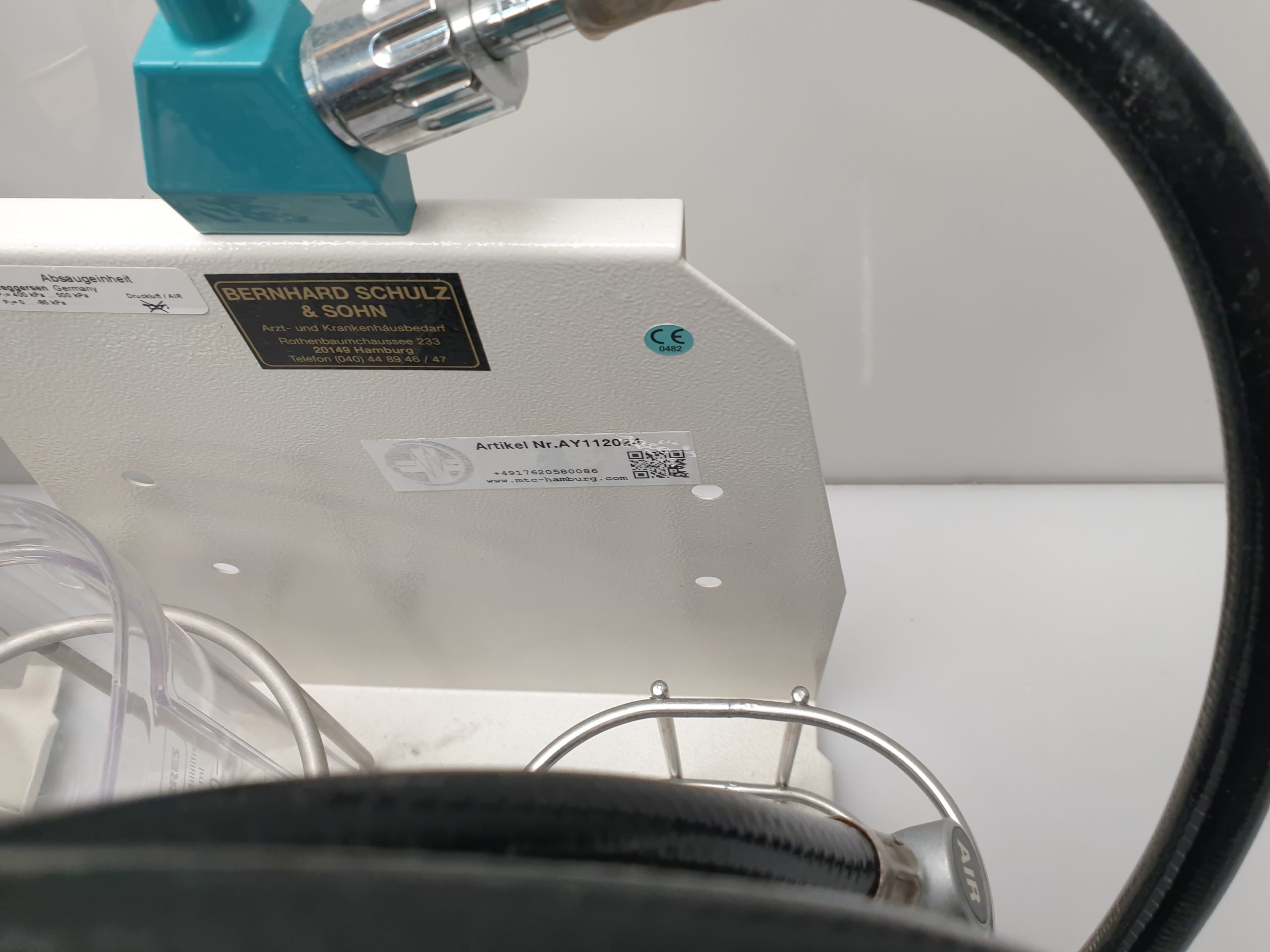 Gregersen Absauger mit Manometer thumbnail 2