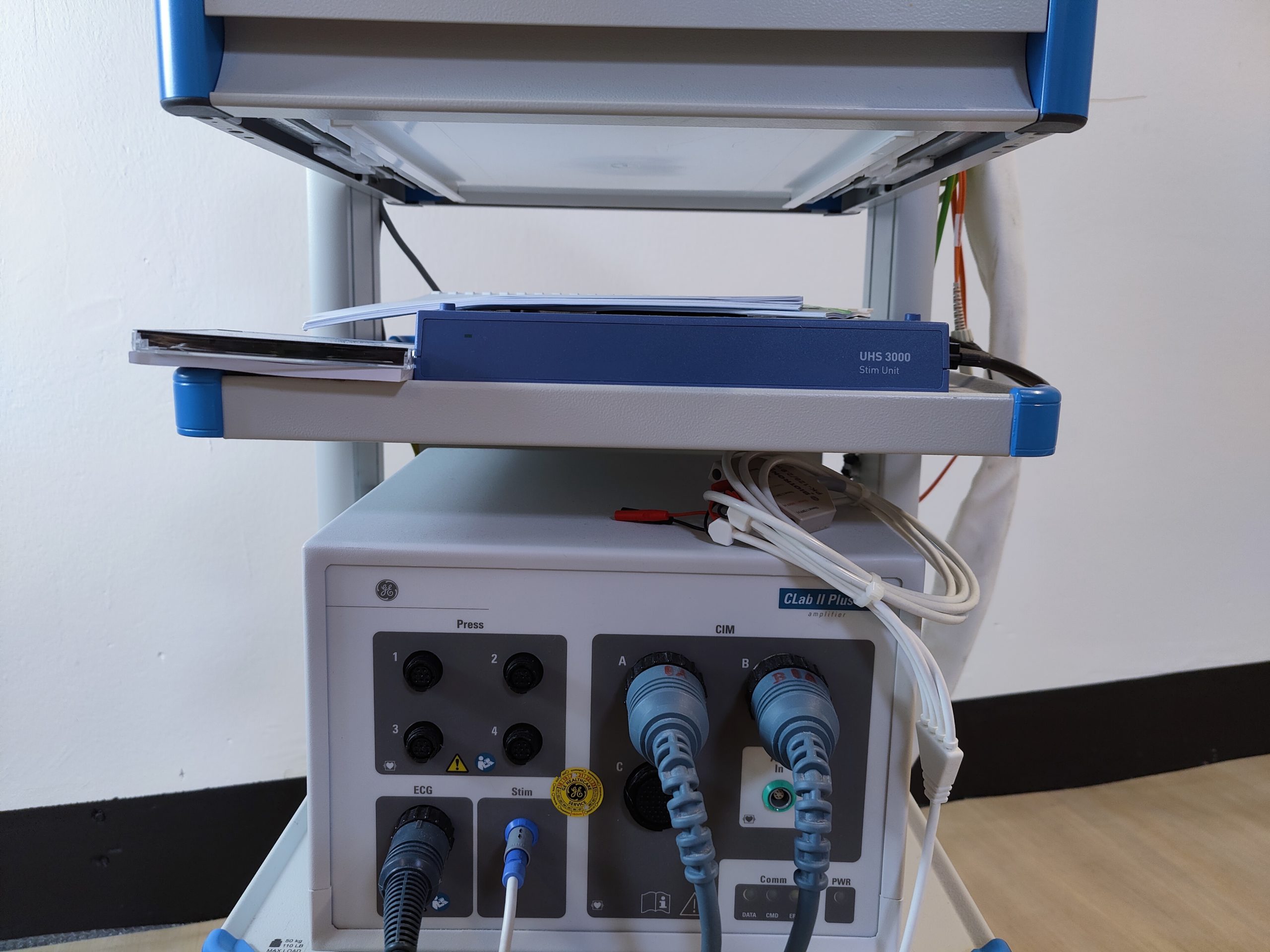 Biotronic UHS 3000 Control Unit + Stim Unit + CLab II Plus 64 amplifier + Input Module thumbnail 3