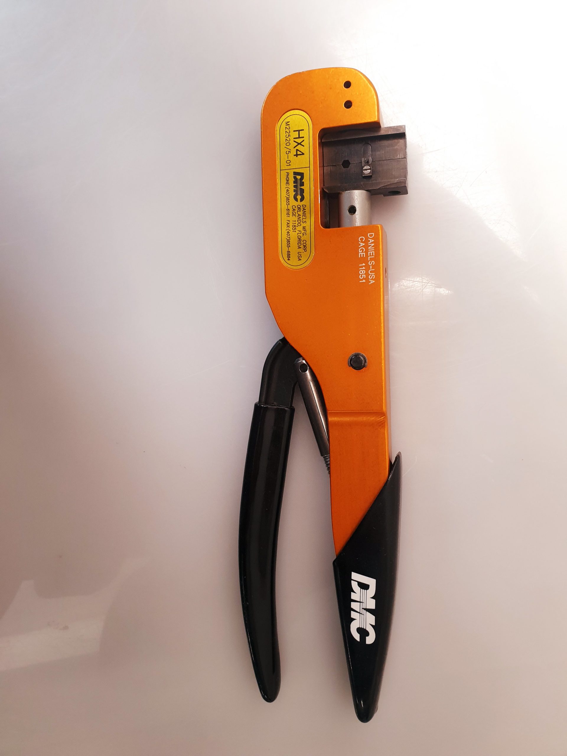 Daniels DMC HX4 Crimp Tool with 11W150-404 crimp insert thumbnail 5