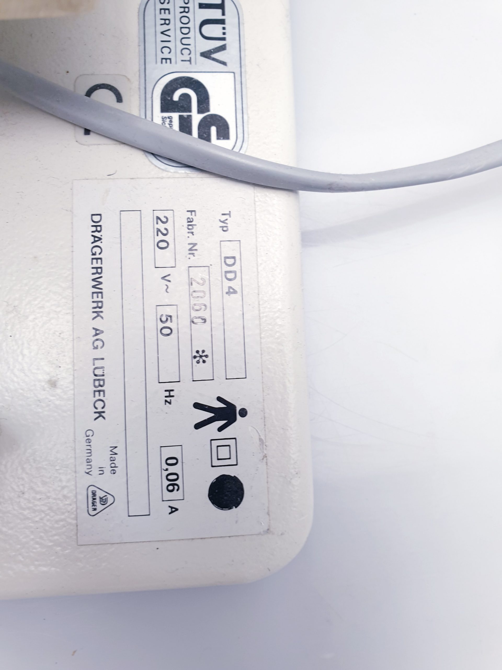 Dräger Behälter Bronchussauger mit Deckel und Manometer – Tragbar thumbnail 7
