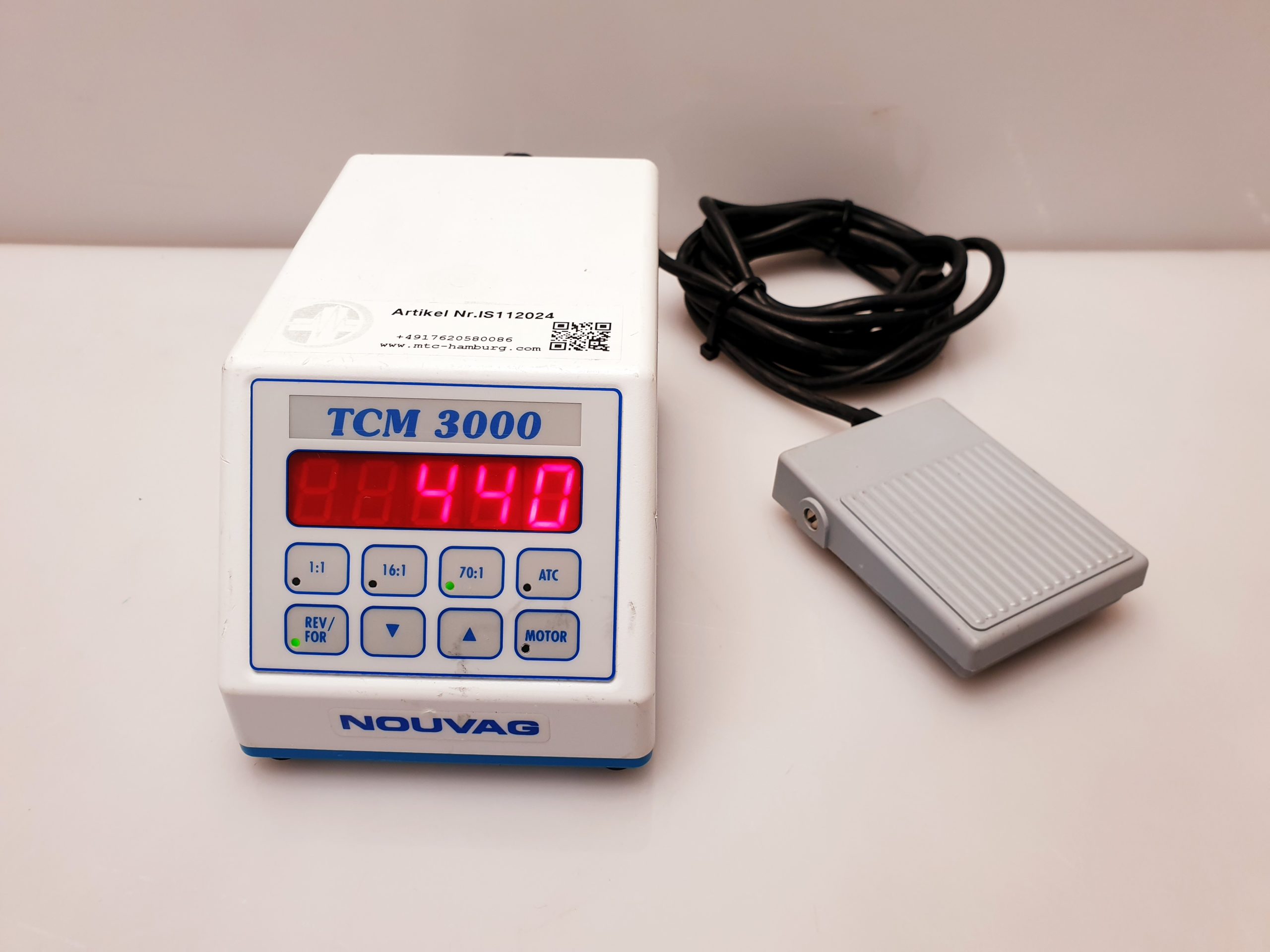 NOUVAG TCM 3000 Mikro-Motor — image 1 of 9