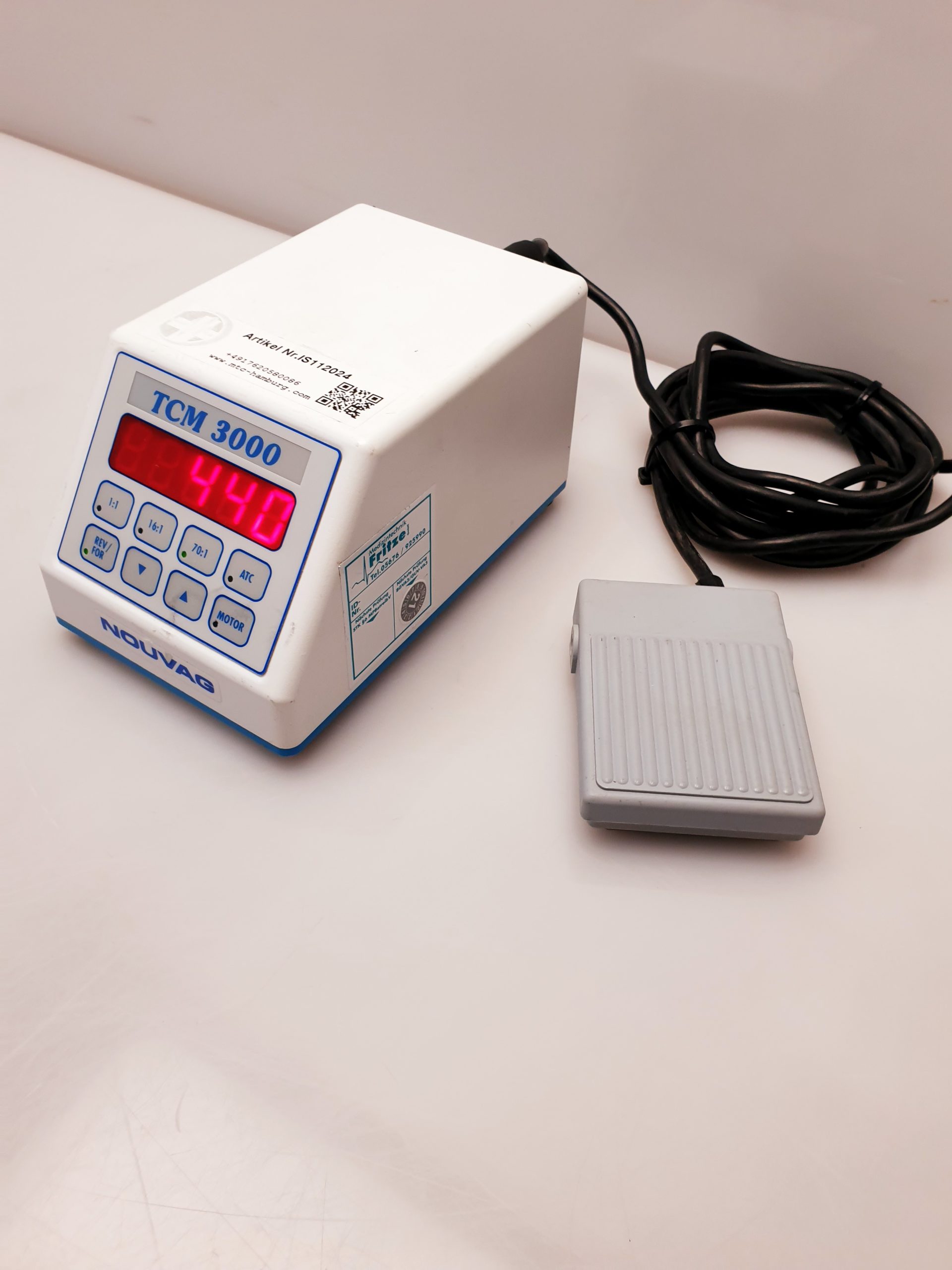NOUVAG TCM 3000 Mikro-Motor thumbnail 2