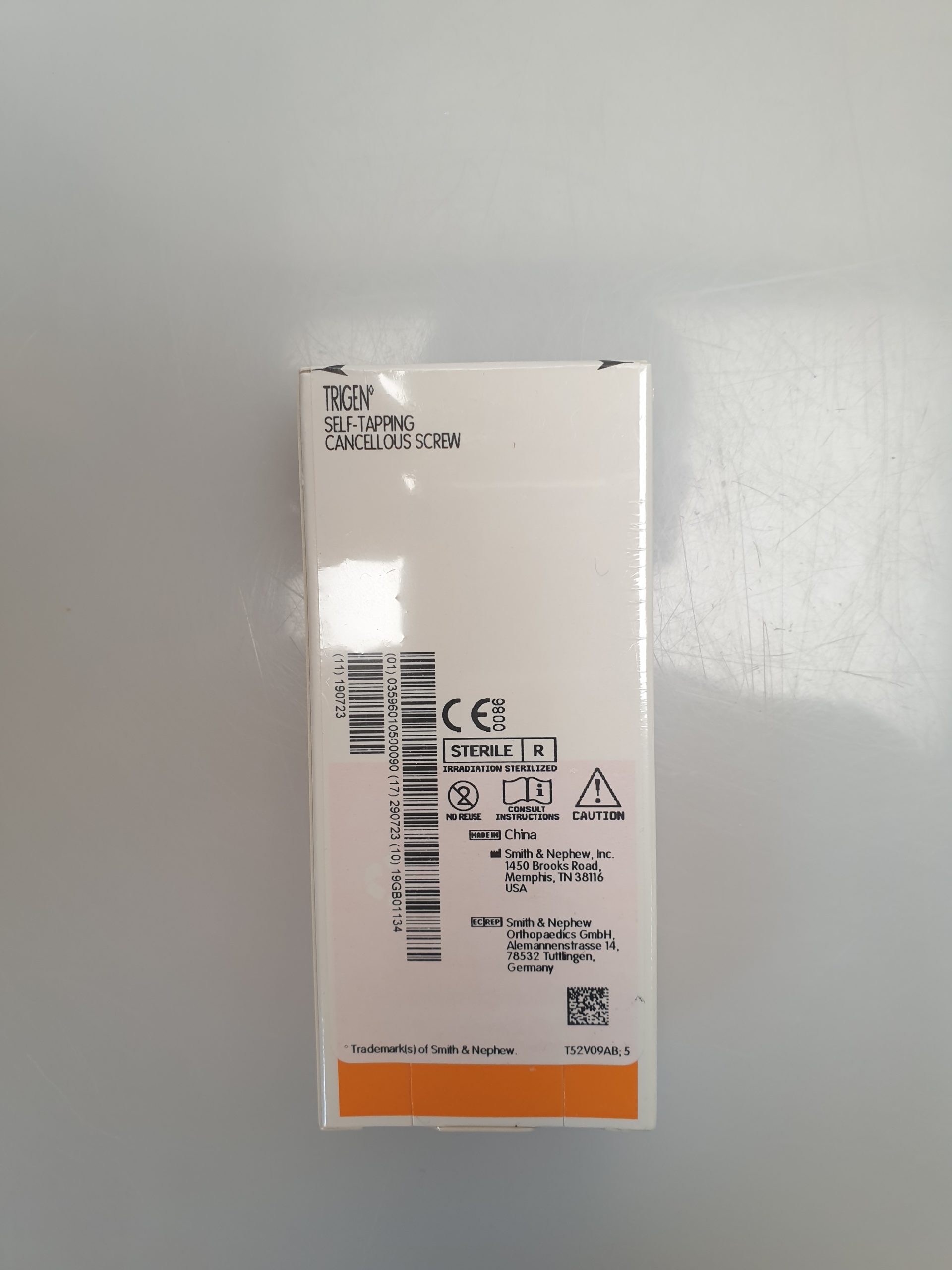 Smith & Nephew cancellous screw 5,0 mm diameter 40 mm length Schraube REF 71755040 thumbnail 4