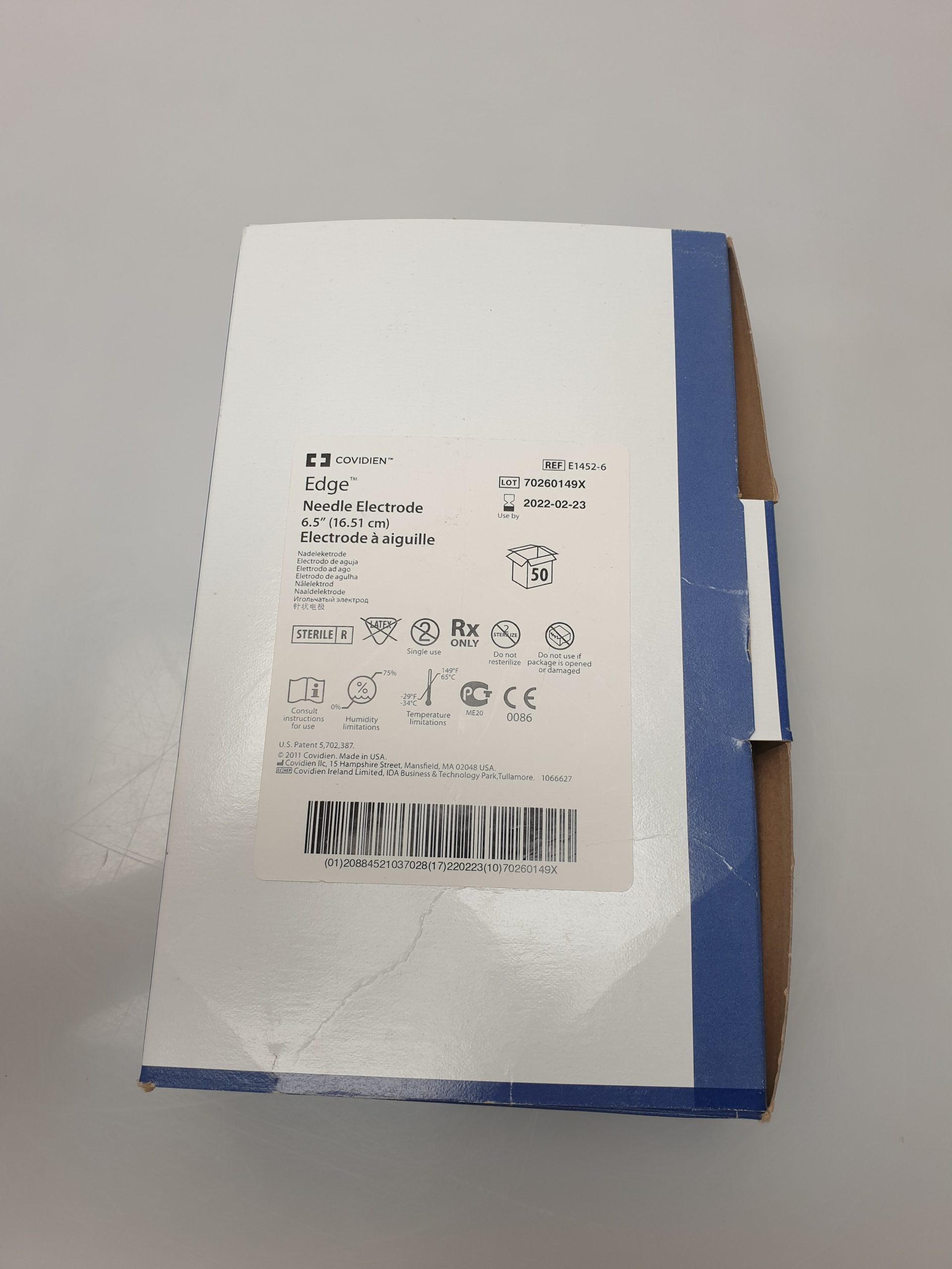 Covidien Edge Needle Electrode 6.5 16.51 cm thumbnail 5
