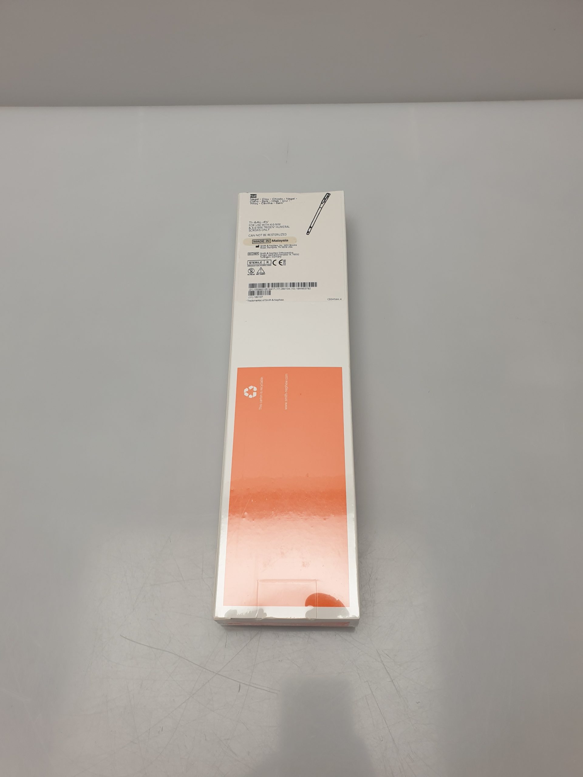 Smith & Nephew nagel TI-6AL-4V 4,0 mm & 5,0 mm Trigen Humeral screws thumbnail 5