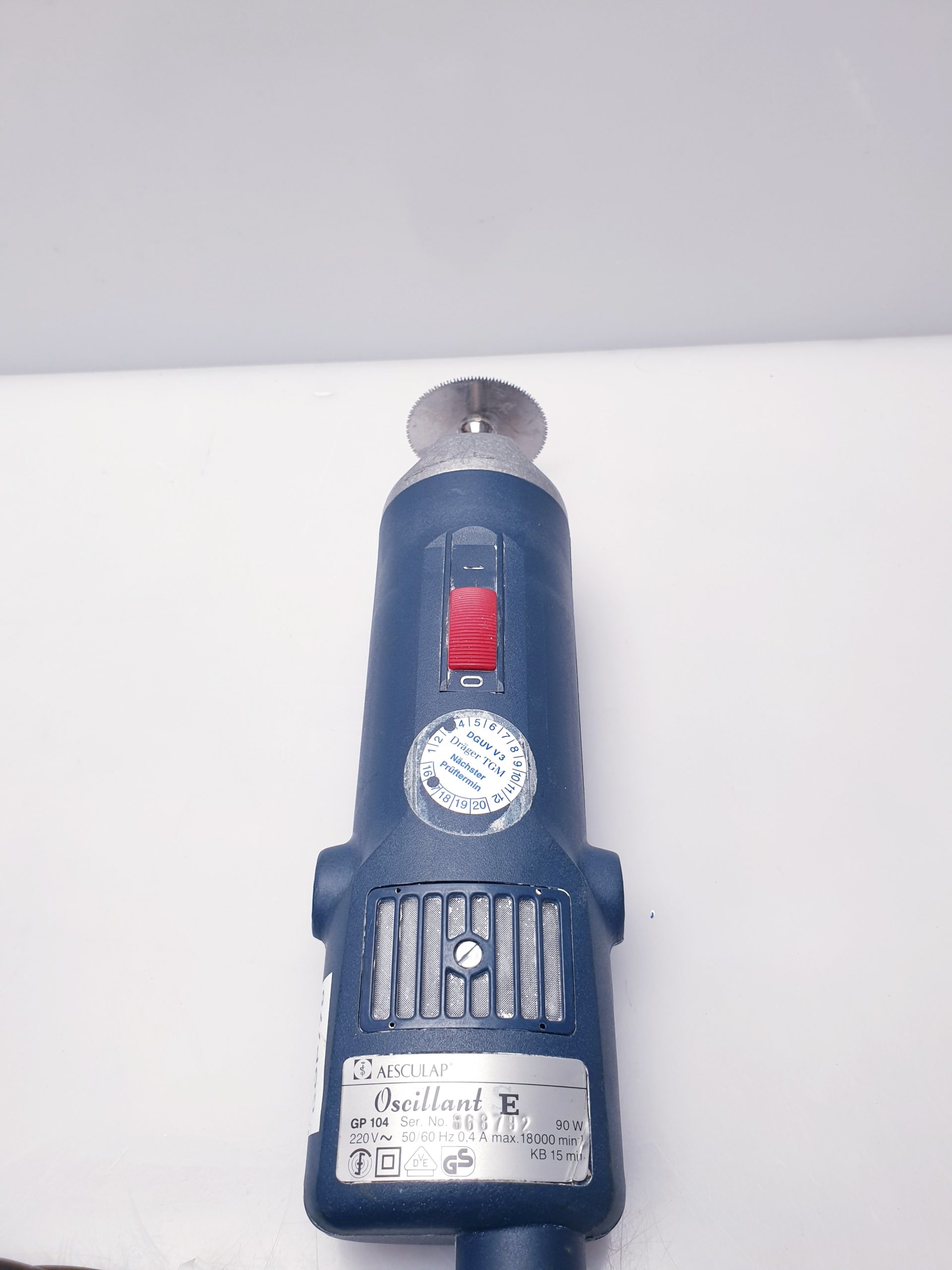Aesculap Oscillant GP104 GP 104 – 90Watt – Gipssäge — image 1 of 6