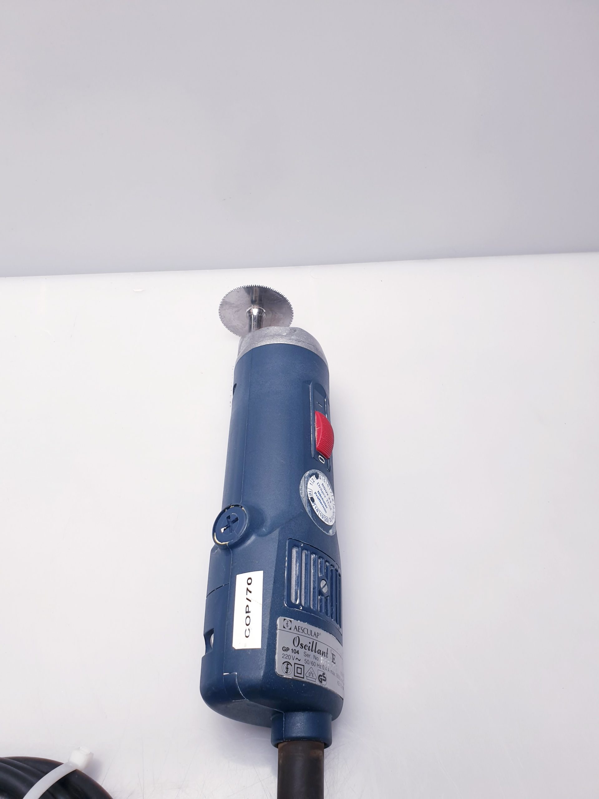 Aesculap Oscillant GP104 GP 104 – 90Watt – Gipssäge thumbnail 2