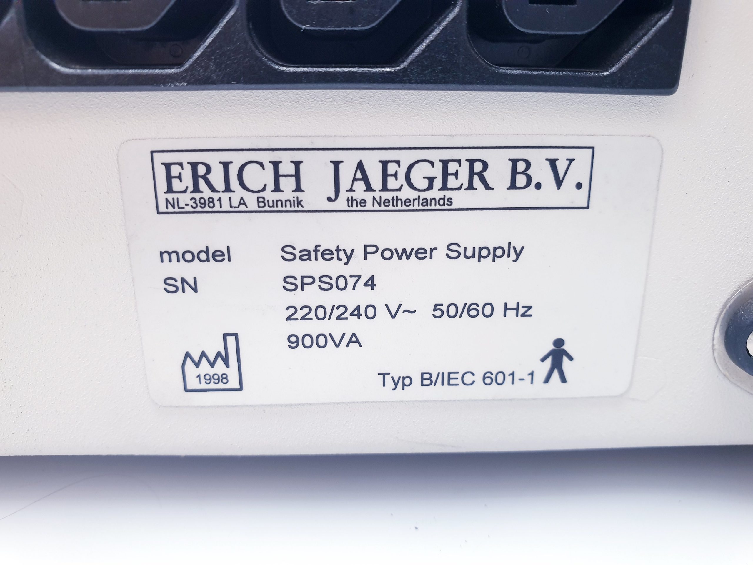 Erich Jaeger Safety Power Supply SPS074 900VA thumbnail 6