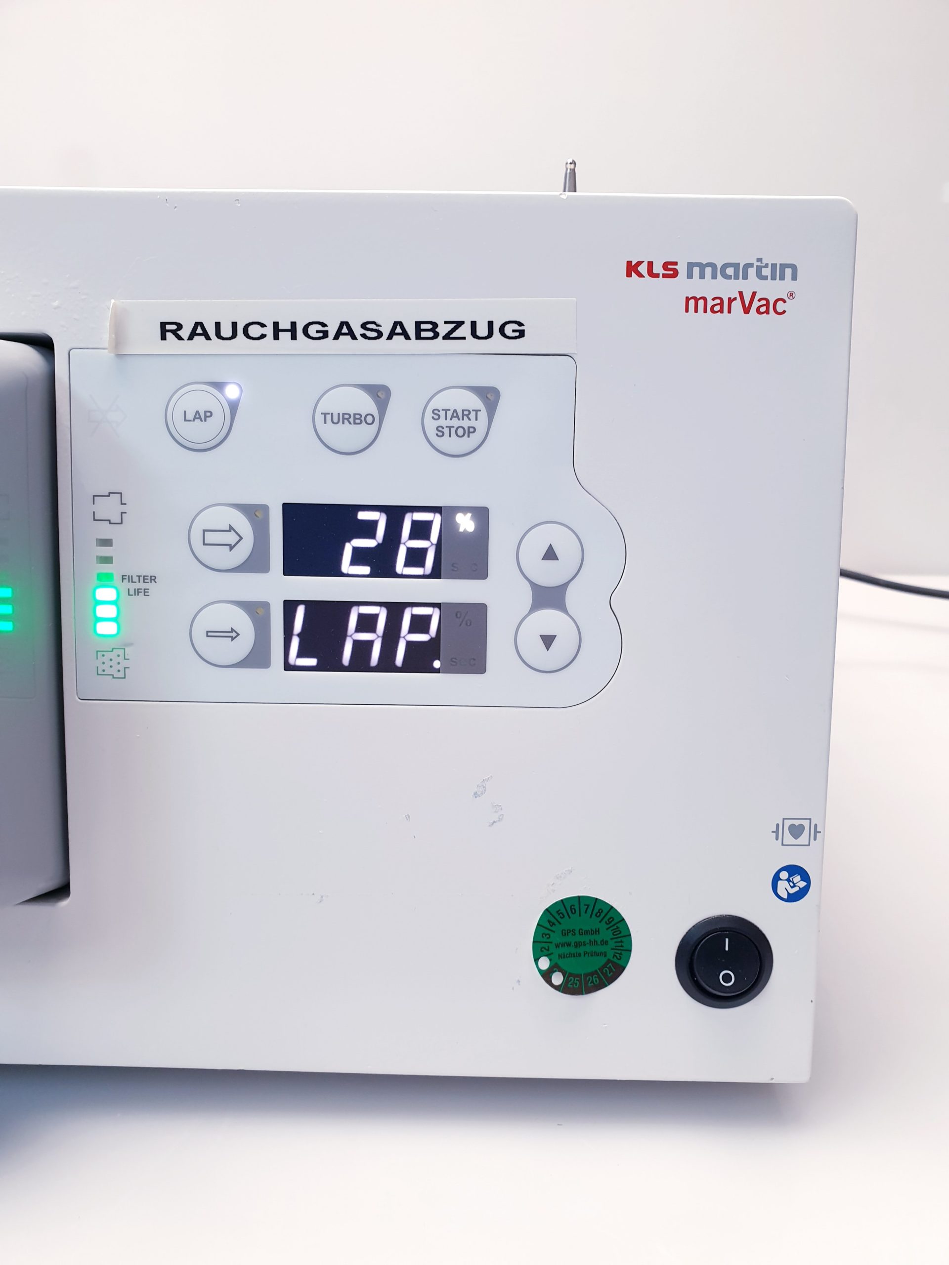 KLS Martin Maxium 402 HF Gerät + marVAC Rauchgasabsaugung thumbnail 8