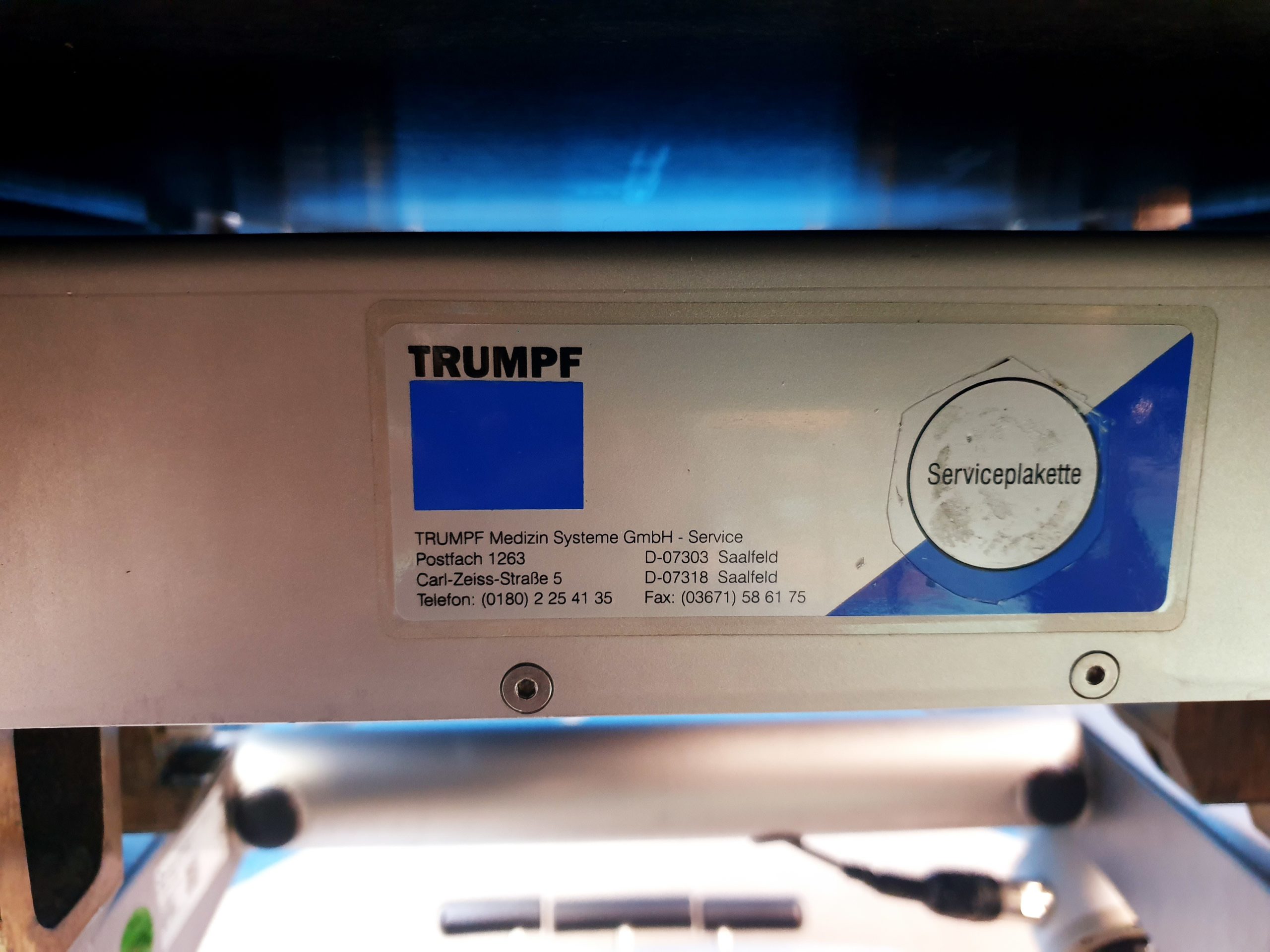 Trumpf JUPITER SF – Shuttle 3.7 360 Op Tisch System thumbnail 20