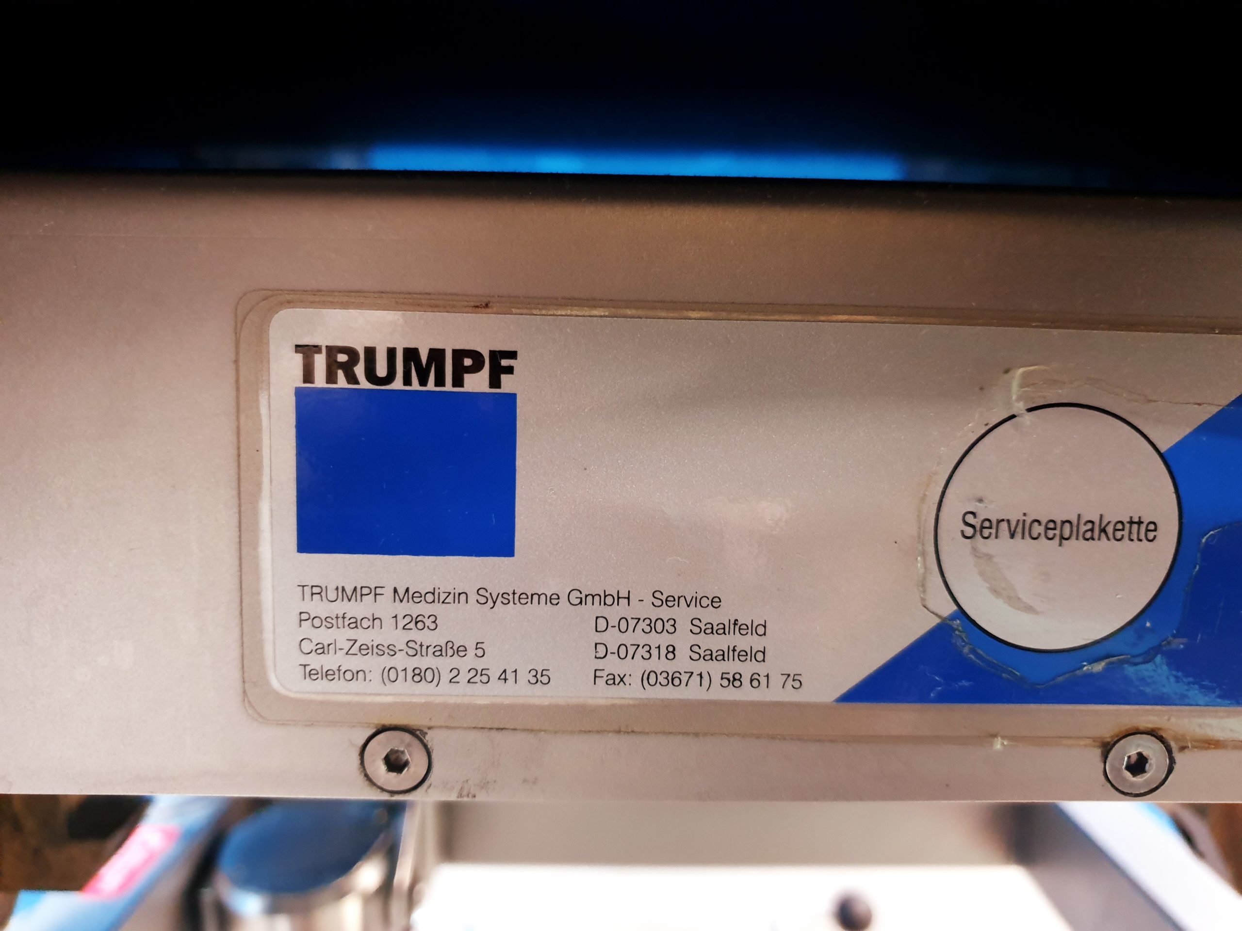 Trumpf JUPITER SF – Shuttle 3.7 360 Op Tisch System thumbnail 28