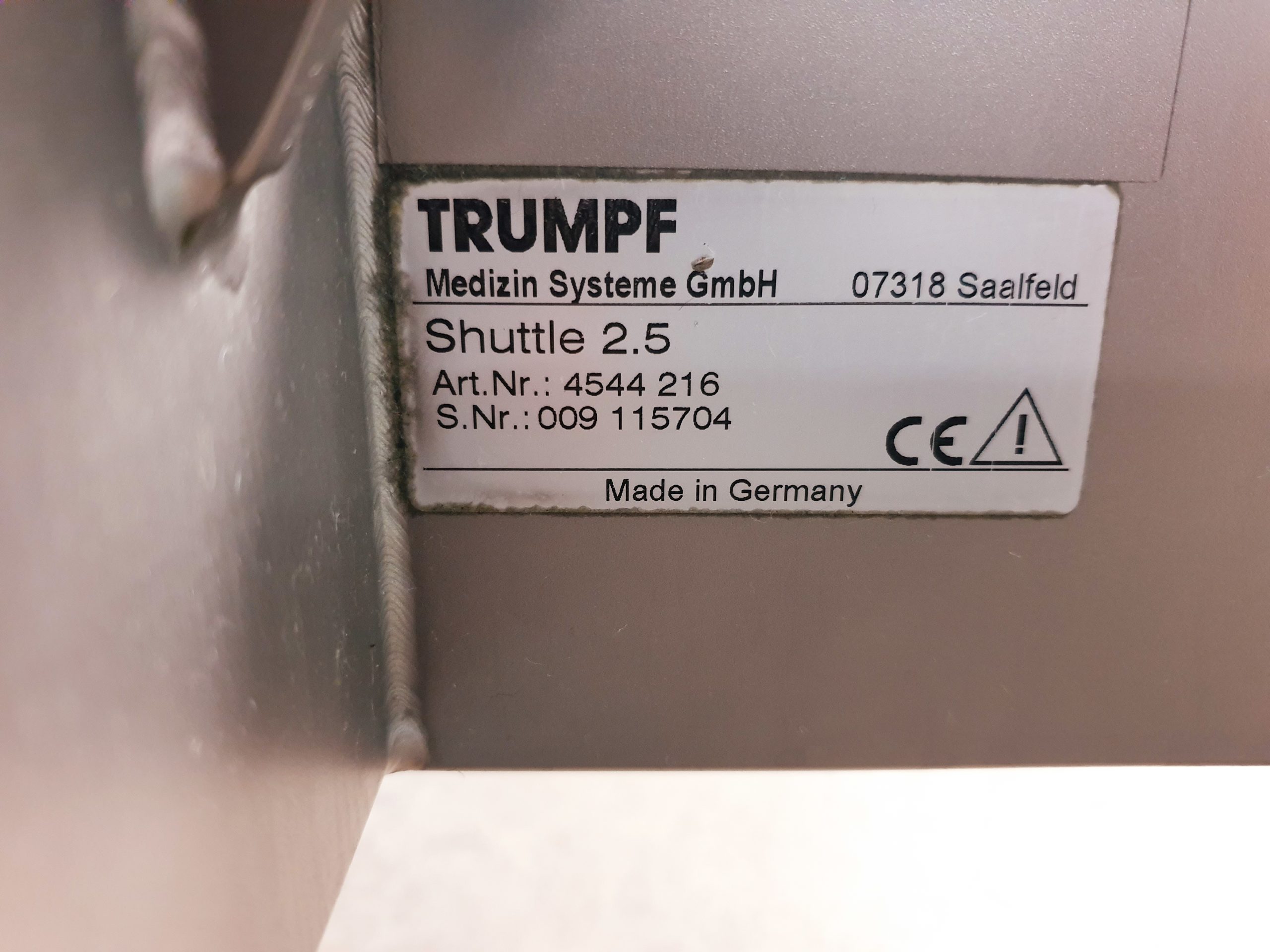Trumpf JUPITER SF – Shuttle 3.7 360 Op Tisch System thumbnail 29