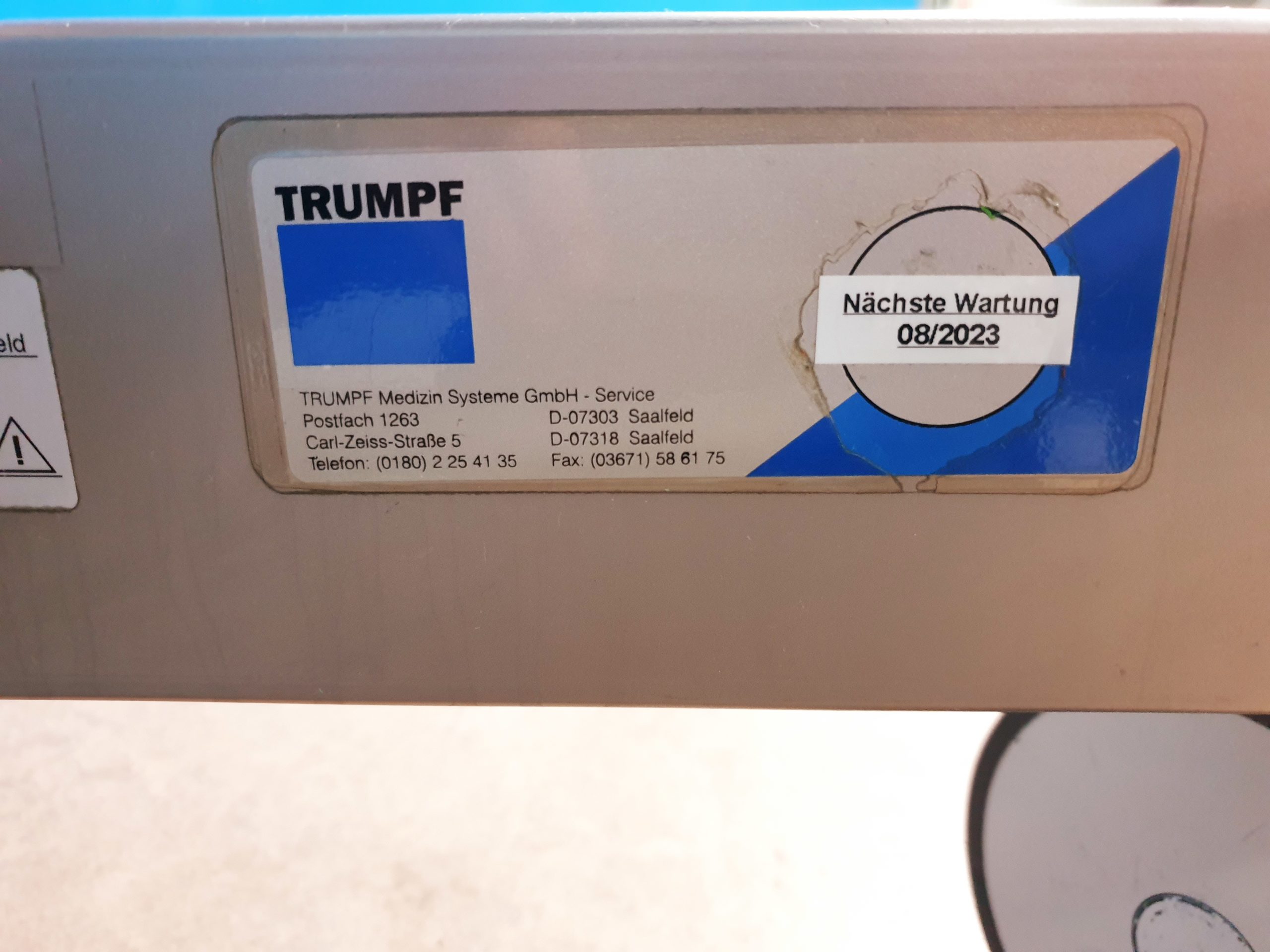Trumpf JUPITER SF – Shuttle 3.7 360 Op Tisch System thumbnail 30