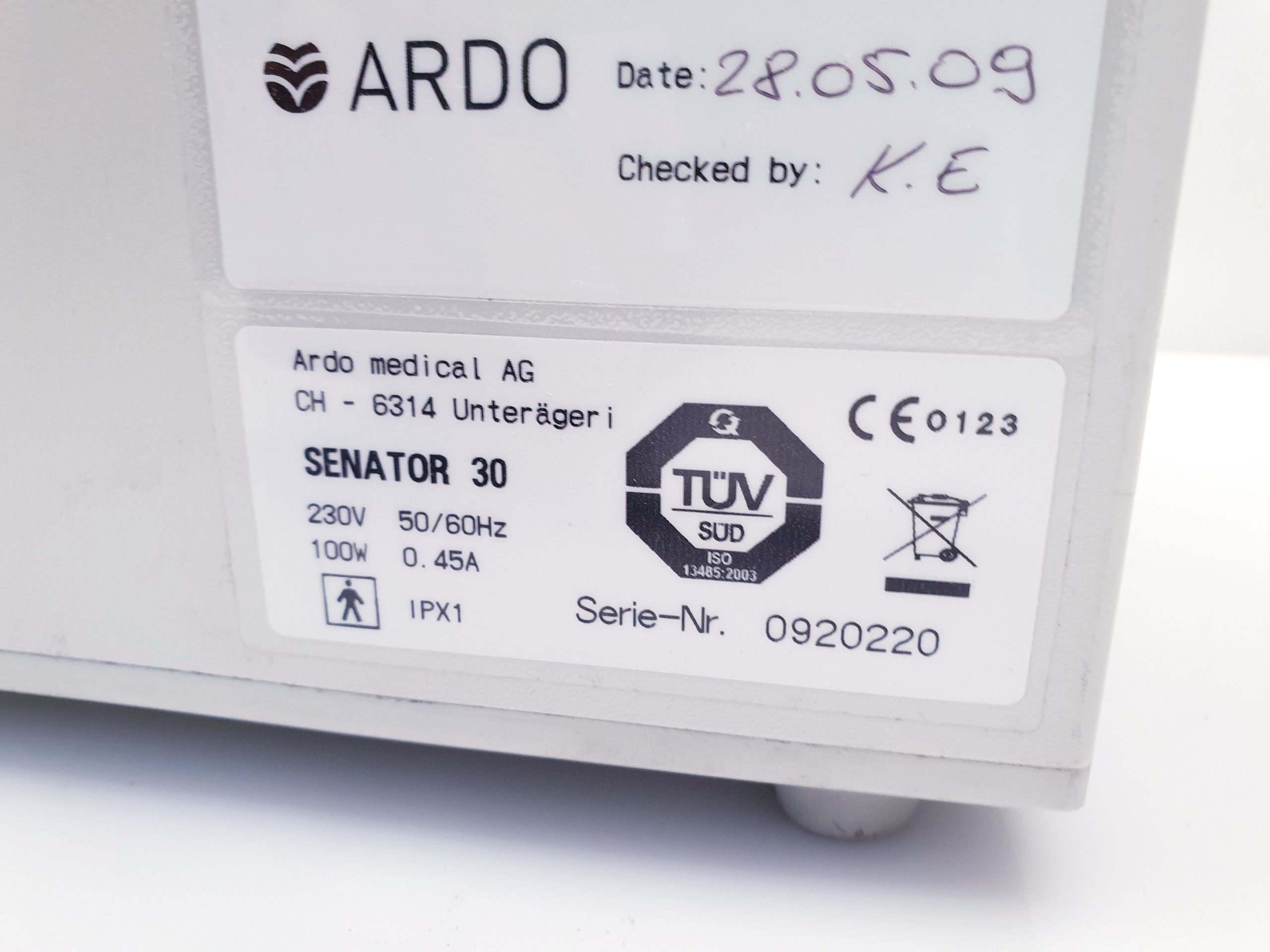 ARDO Senator 30 – Absauger – DEFEKT thumbnail 8