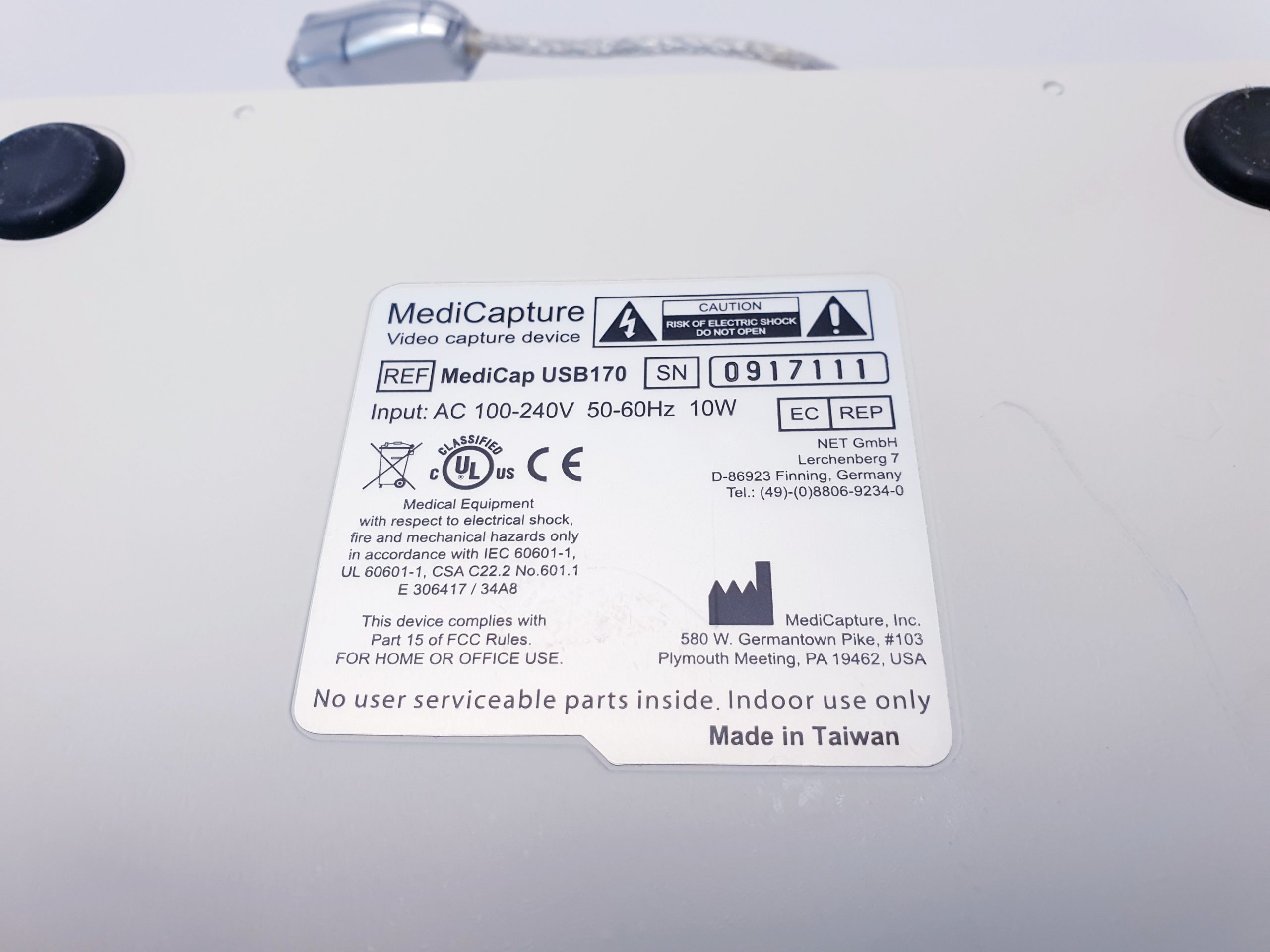 MediCap USB170 USB 170 Video Image Capture thumbnail 20