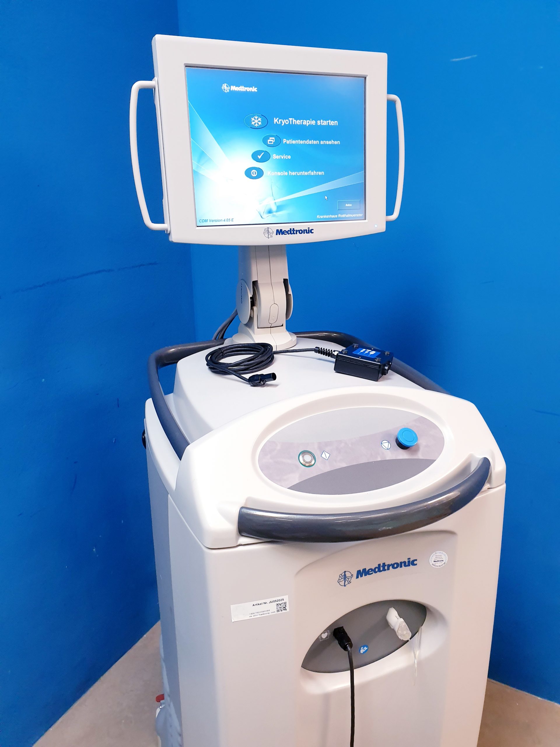 MEDTRONIC CryoConsole CryoCath Kryochirurgiegerät thumbnail 16
