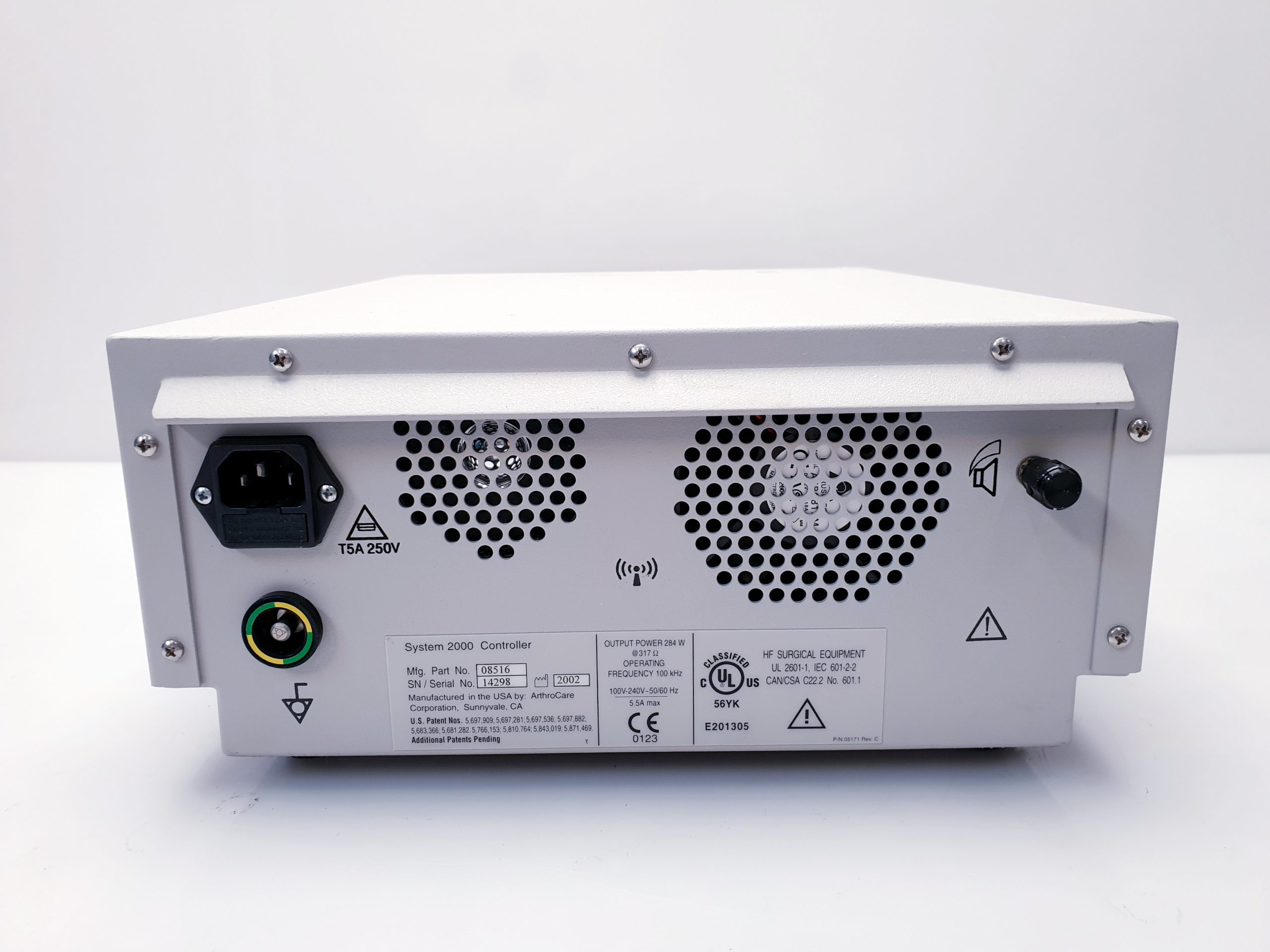 ArthroCare System 2000 Controller thumbnail 5