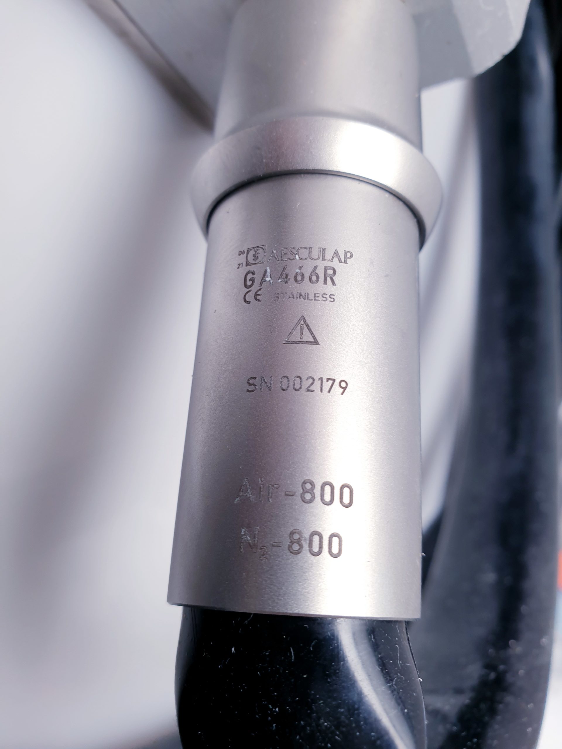 Aesculap Hilan GA 521 GA521 Fußschalter GA466R Dräger Air-Motor Druckluftschlauch thumbnail 7